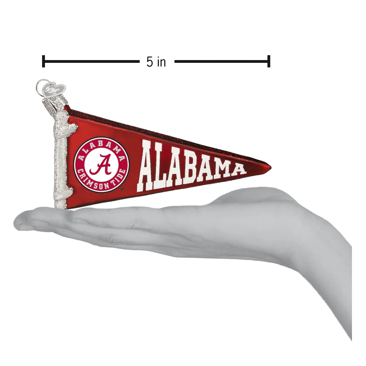 Alabama Pennant Ornament - Image 4