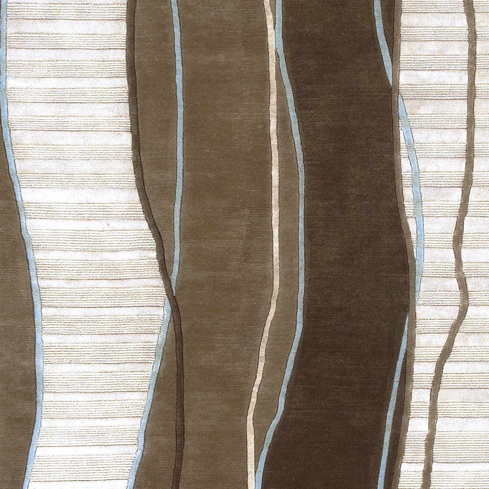 Alanreed Brown Premium Wool Area Rug - Clearance - Image 3