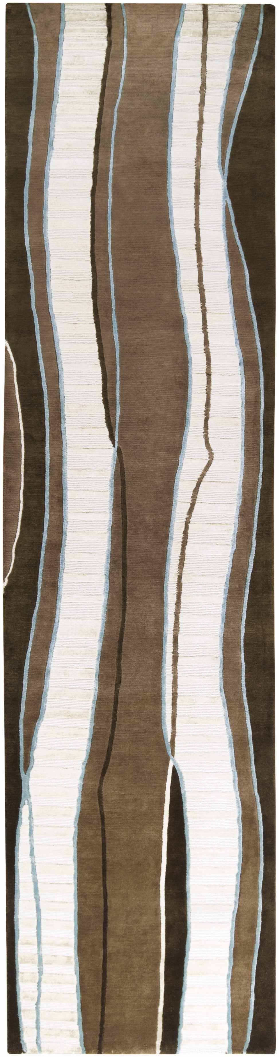Alanreed Brown Premium Wool Area Rug - Clearance - Image 5