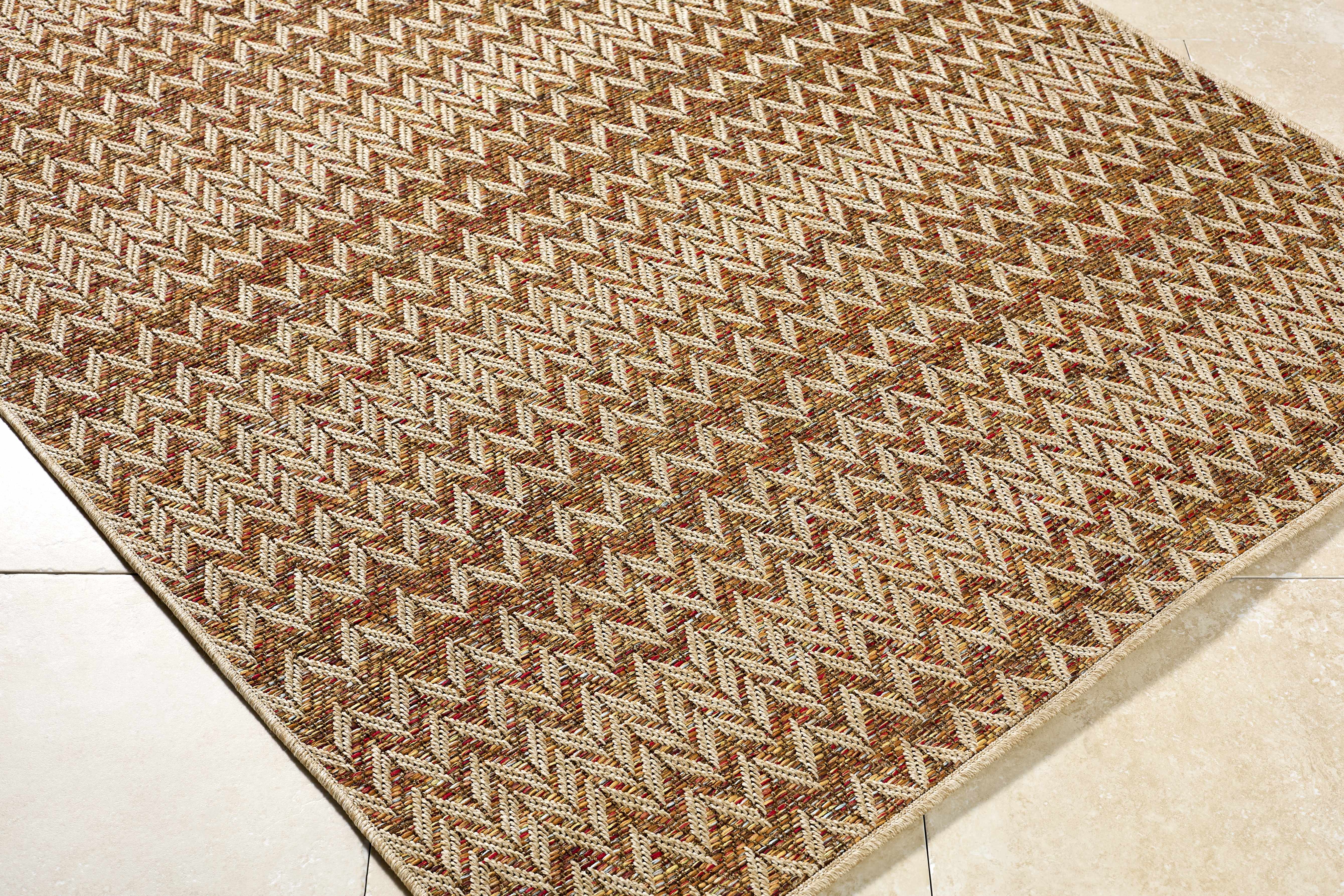 Alazne Burnt Orange Area Rug - Image 4
