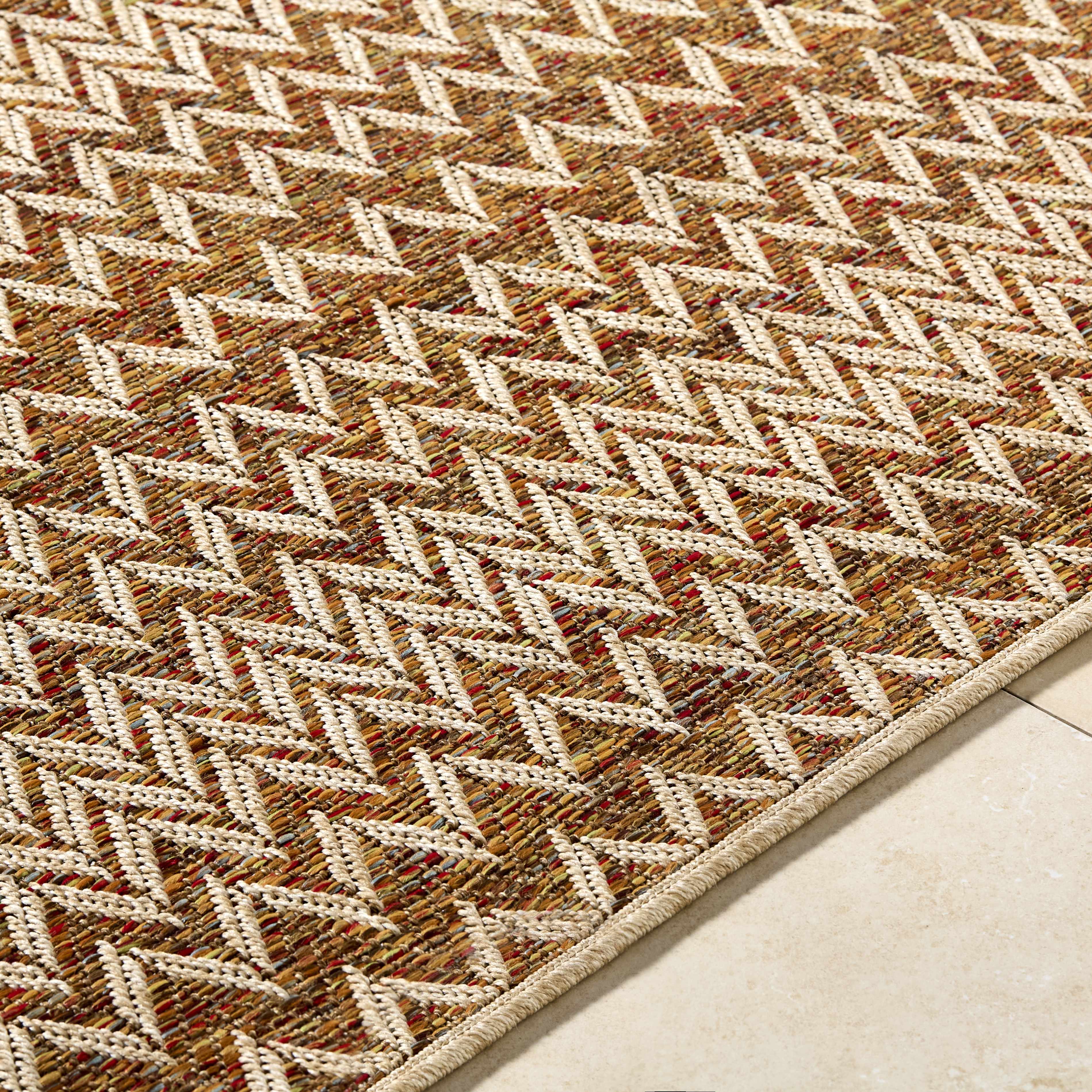 Alazne Burnt Orange Area Rug - Image 7