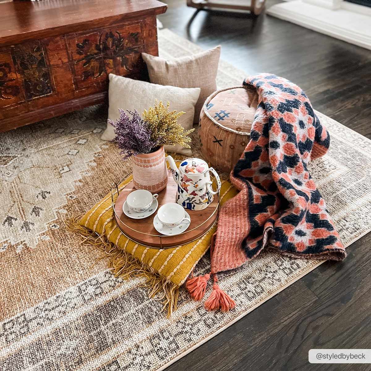 Albas Washable Area Rug - Image 17
