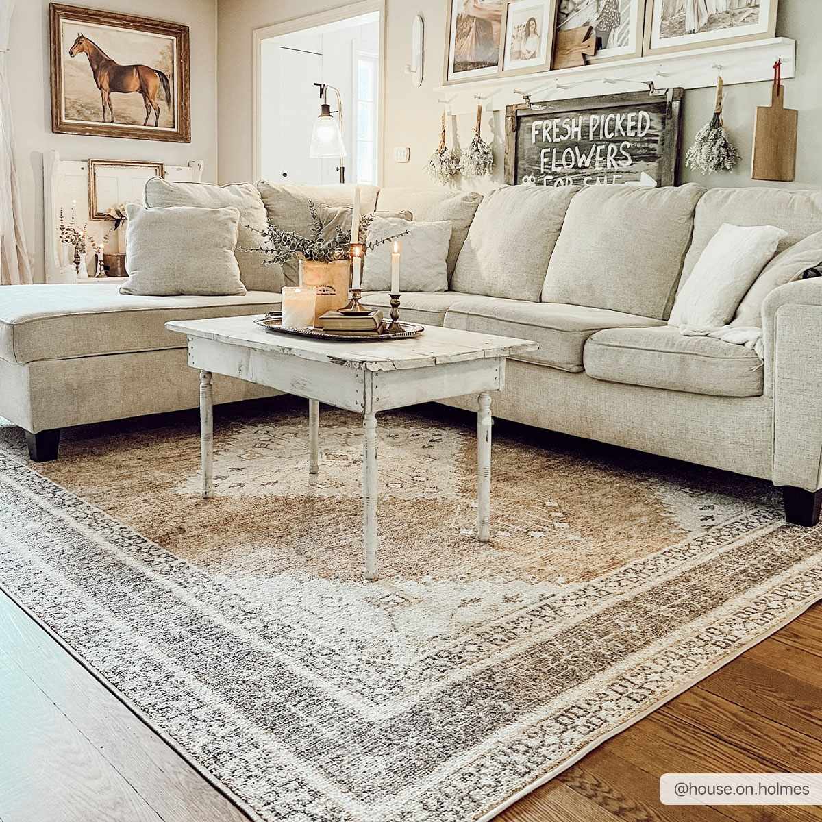 Albas Washable Area Rug - Image 2