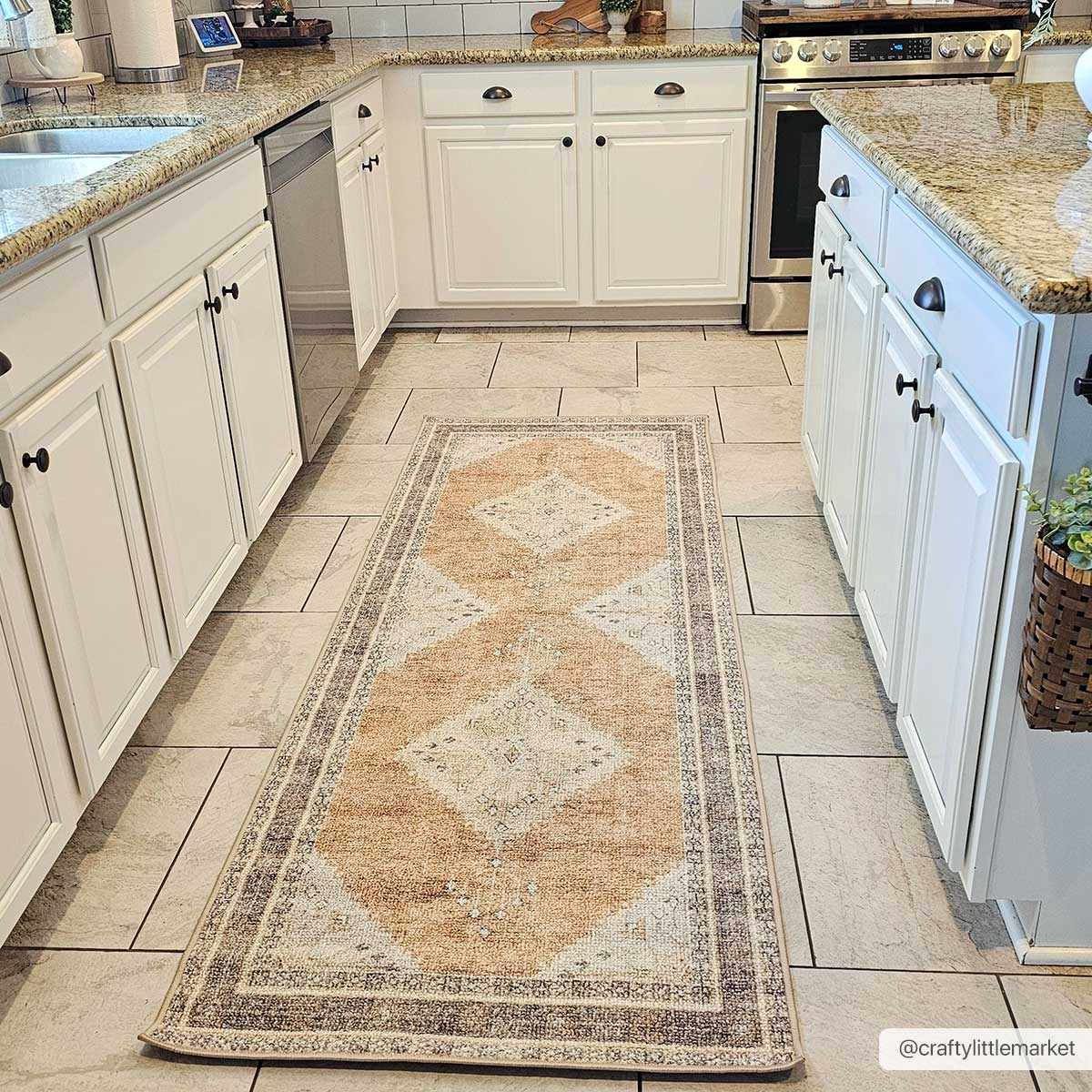 Albas Washable Area Rug - Image 5