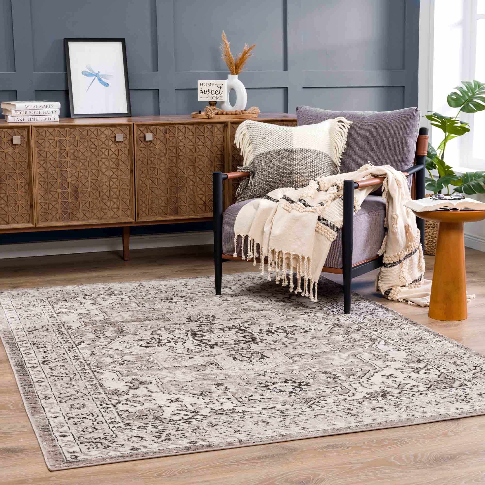 Albie Beige Area Rug - Clearance - Image 13
