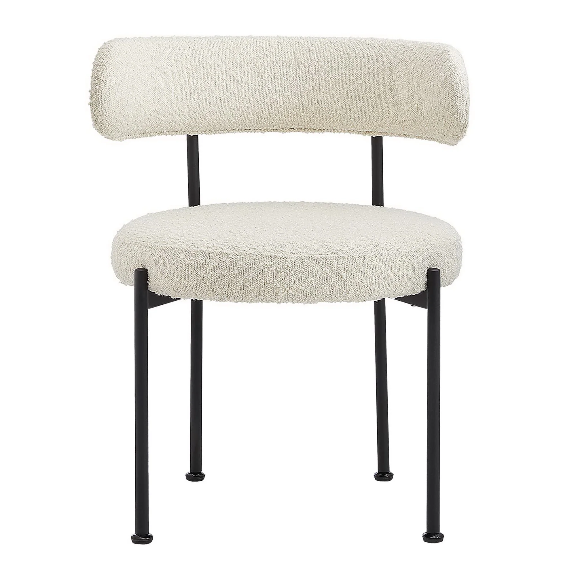 Albie Boucle Fabric Dining Chairs Set of 2 by Modway - Image 7