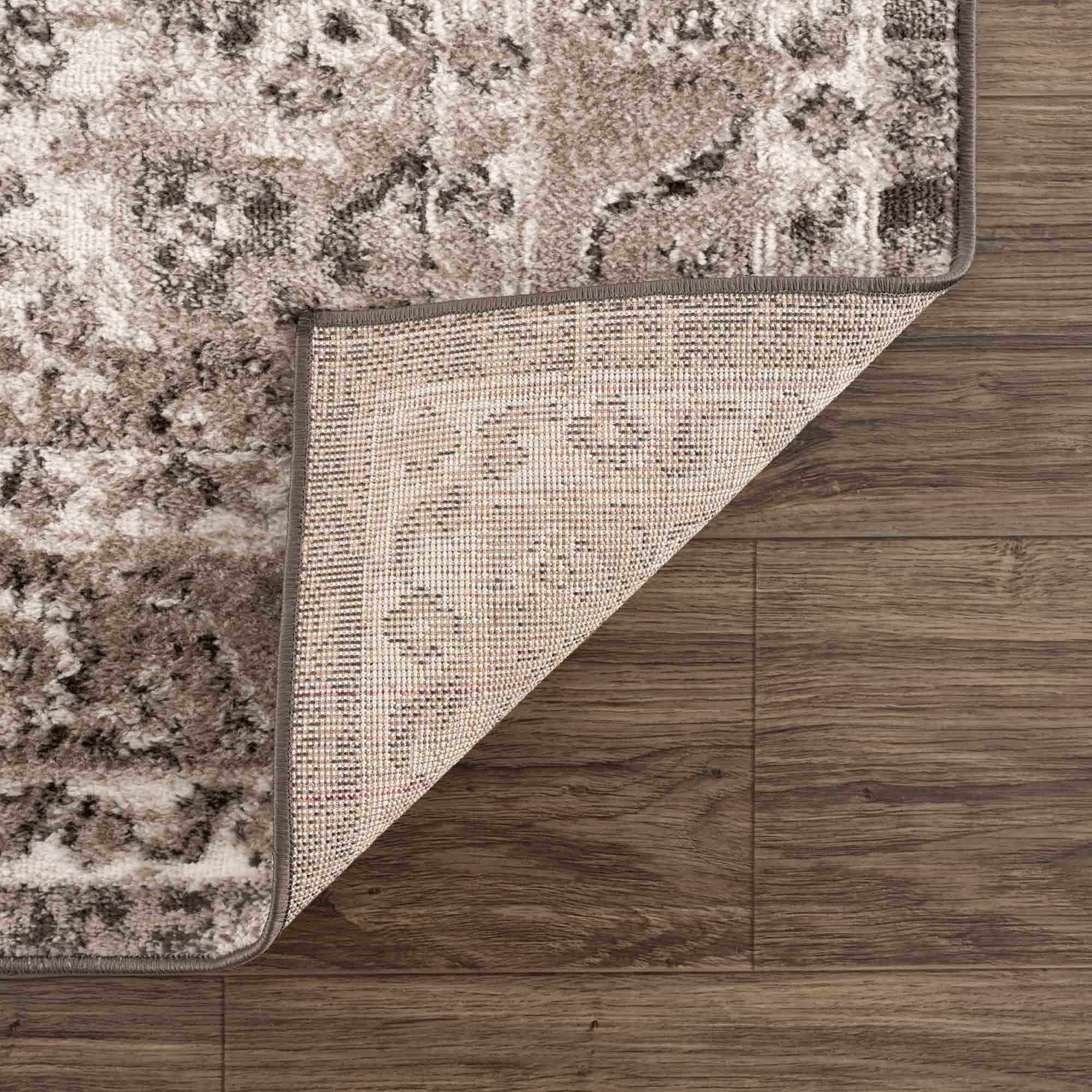 Albie Charcoal & Beige Area Rug - Clearance - Image 5