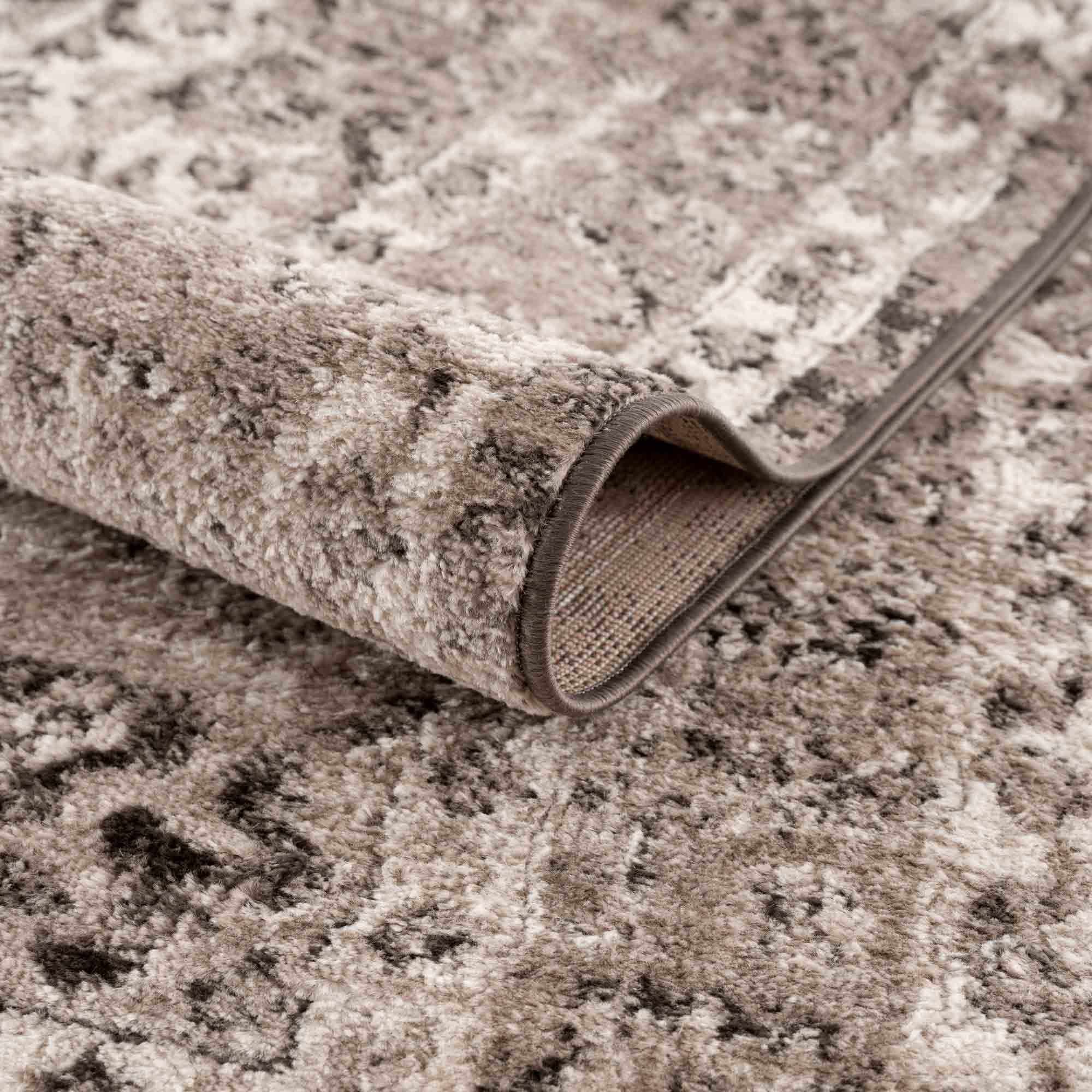 Albie Charcoal & Beige Area Rug - Clearance - Image 6