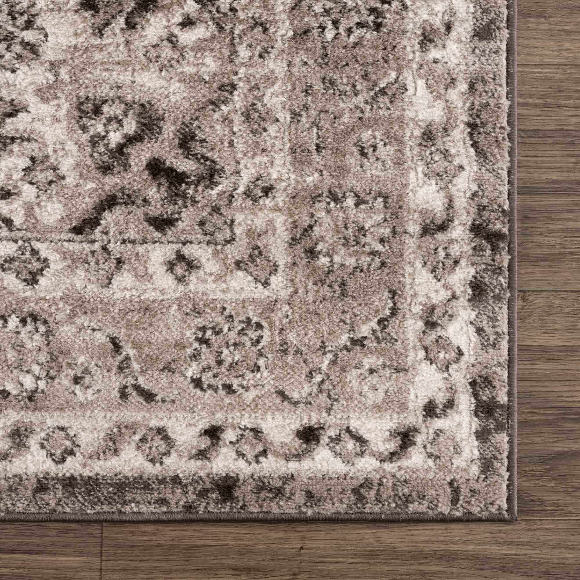 Albie Charcoal & Beige Area Rug - Clearance - Image 8