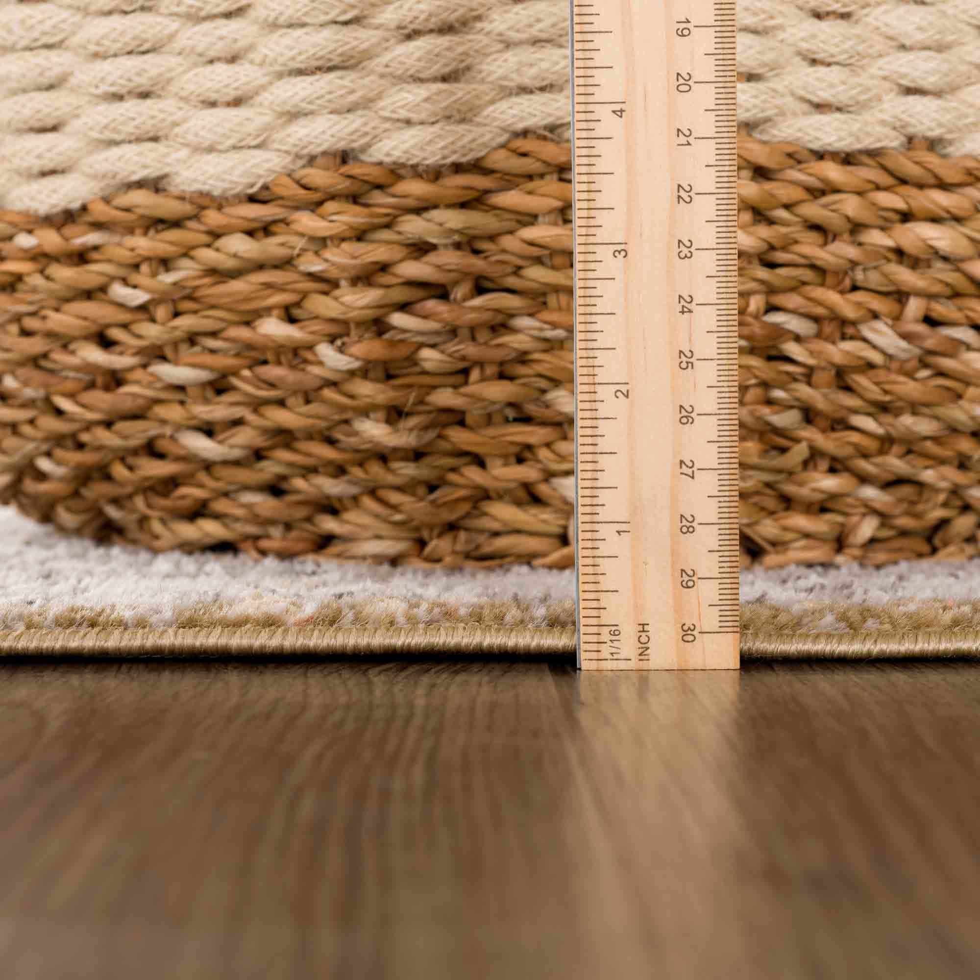 Albie Gold & Beige Area Rug - Clearance - Image 11