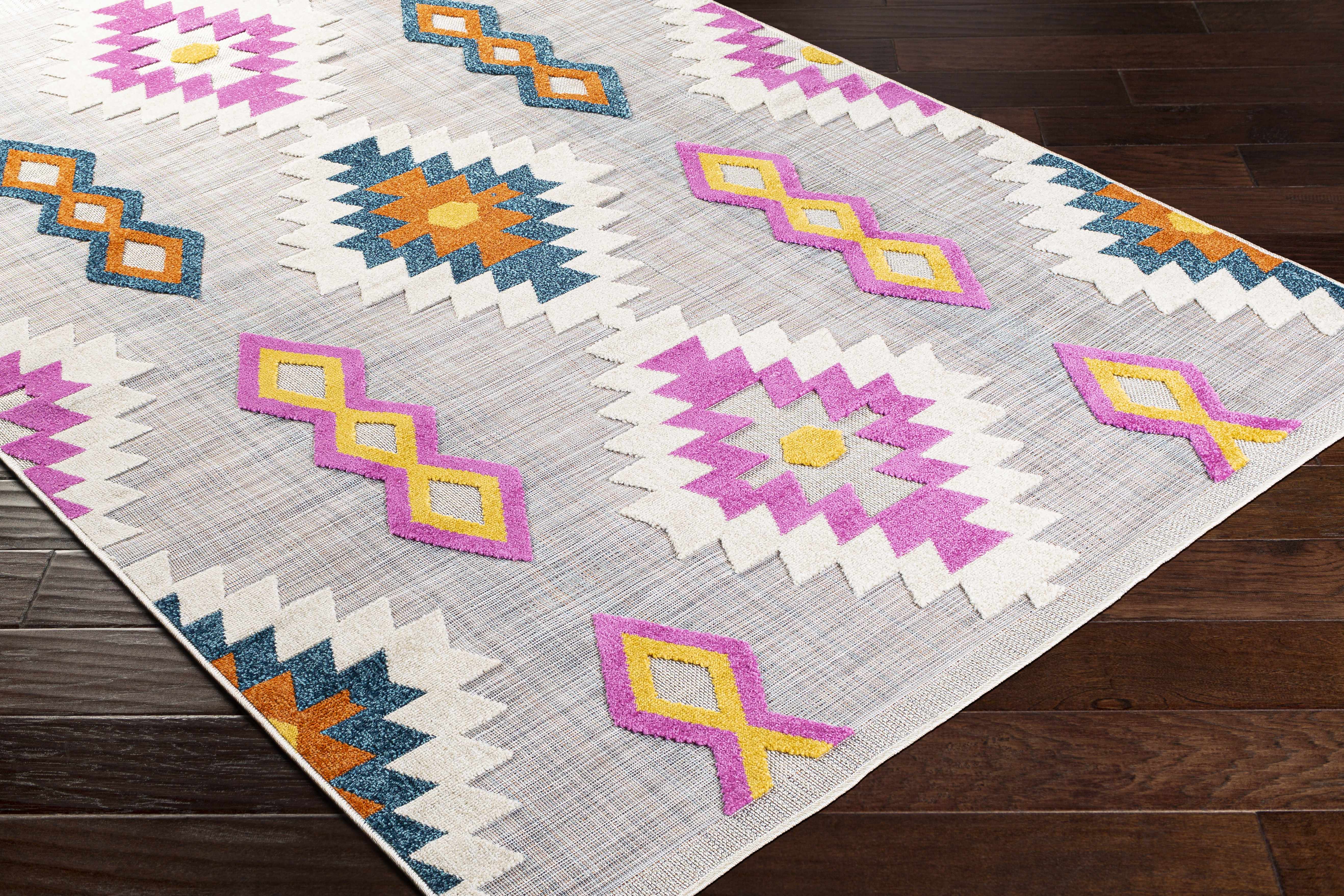 Alburg Southwestern Magenta Carpet - Clearance - Image 3