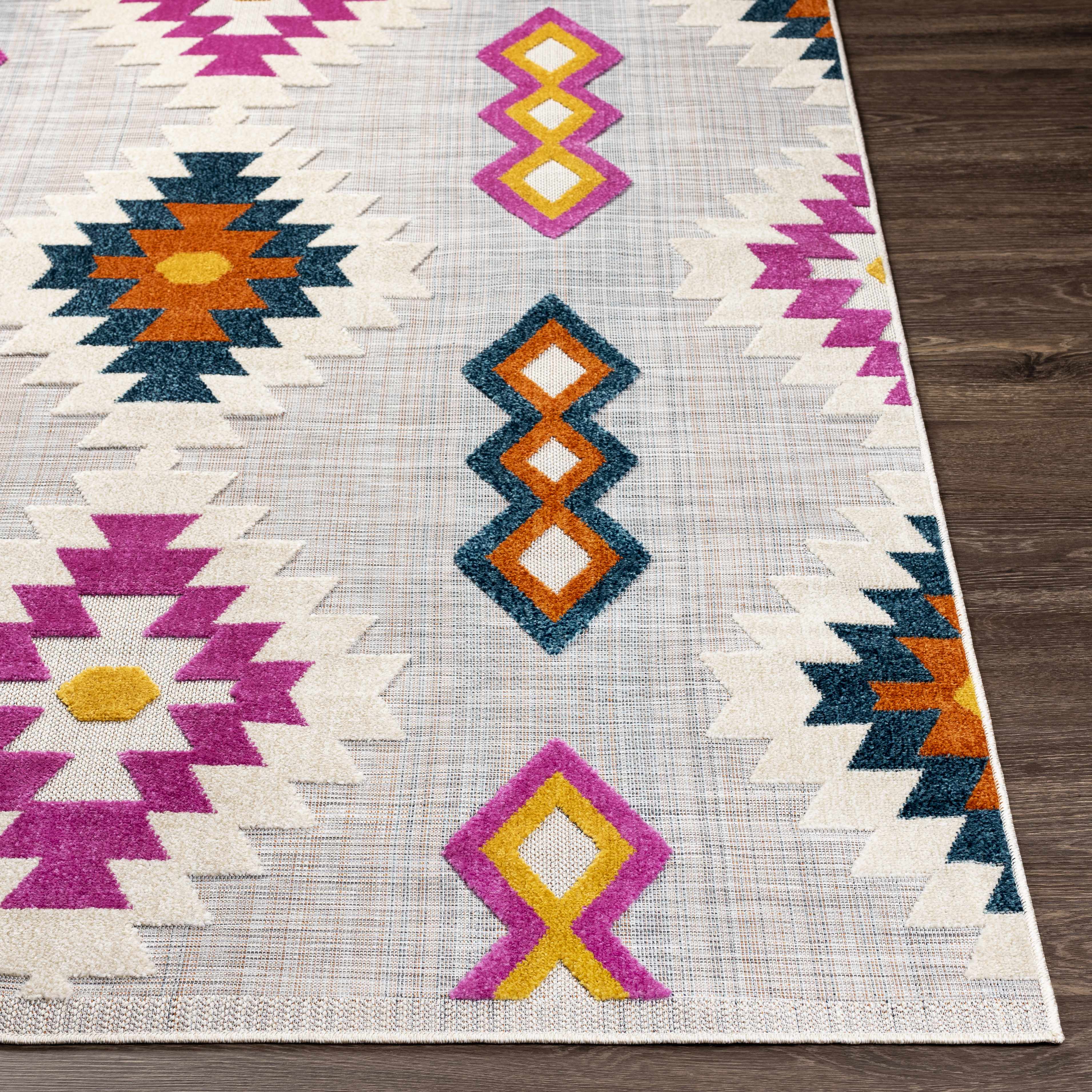 Alburg Southwestern Magenta Carpet - Clearance - Image 4