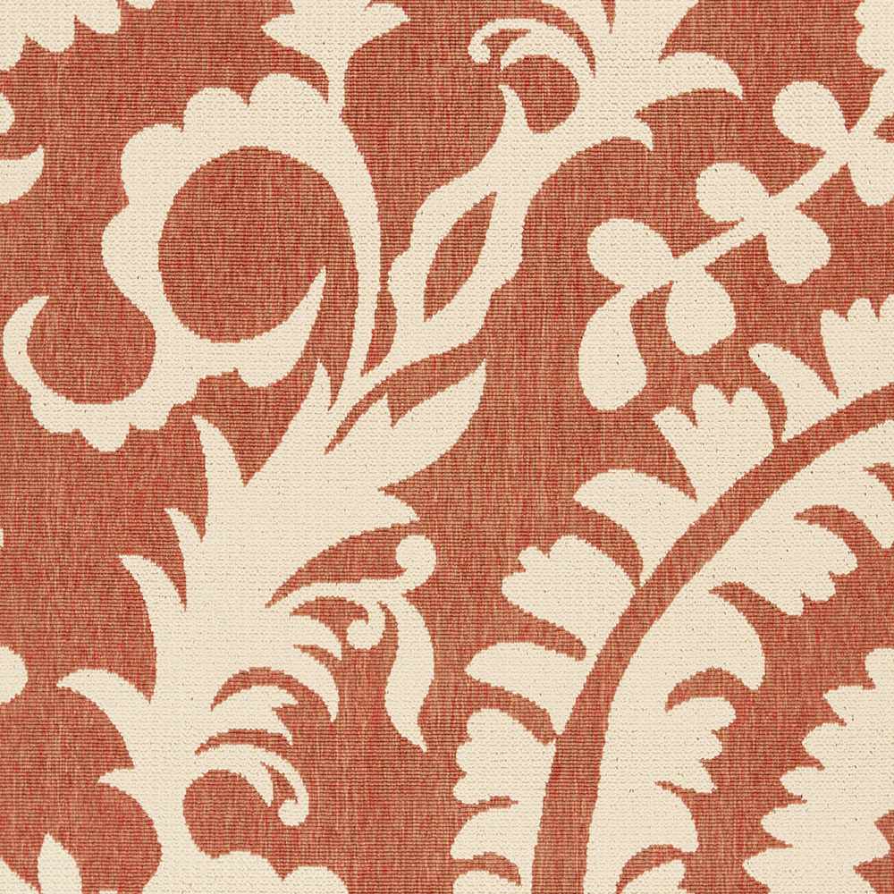 Alburnett Burnt Orange Floral Rug - Clearance - Image 10