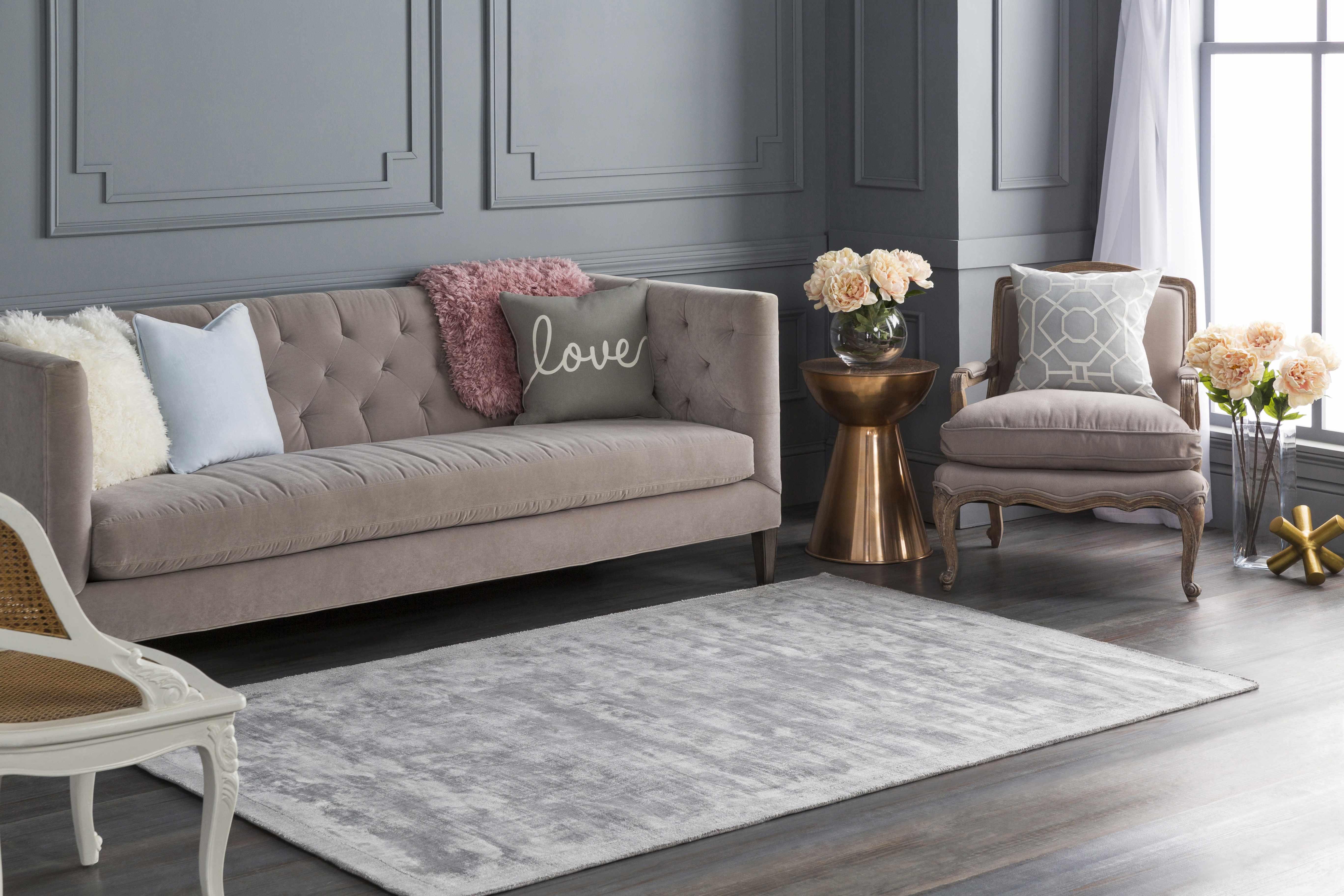 Alcester Gray Premium Sheen Carpet - Image 11