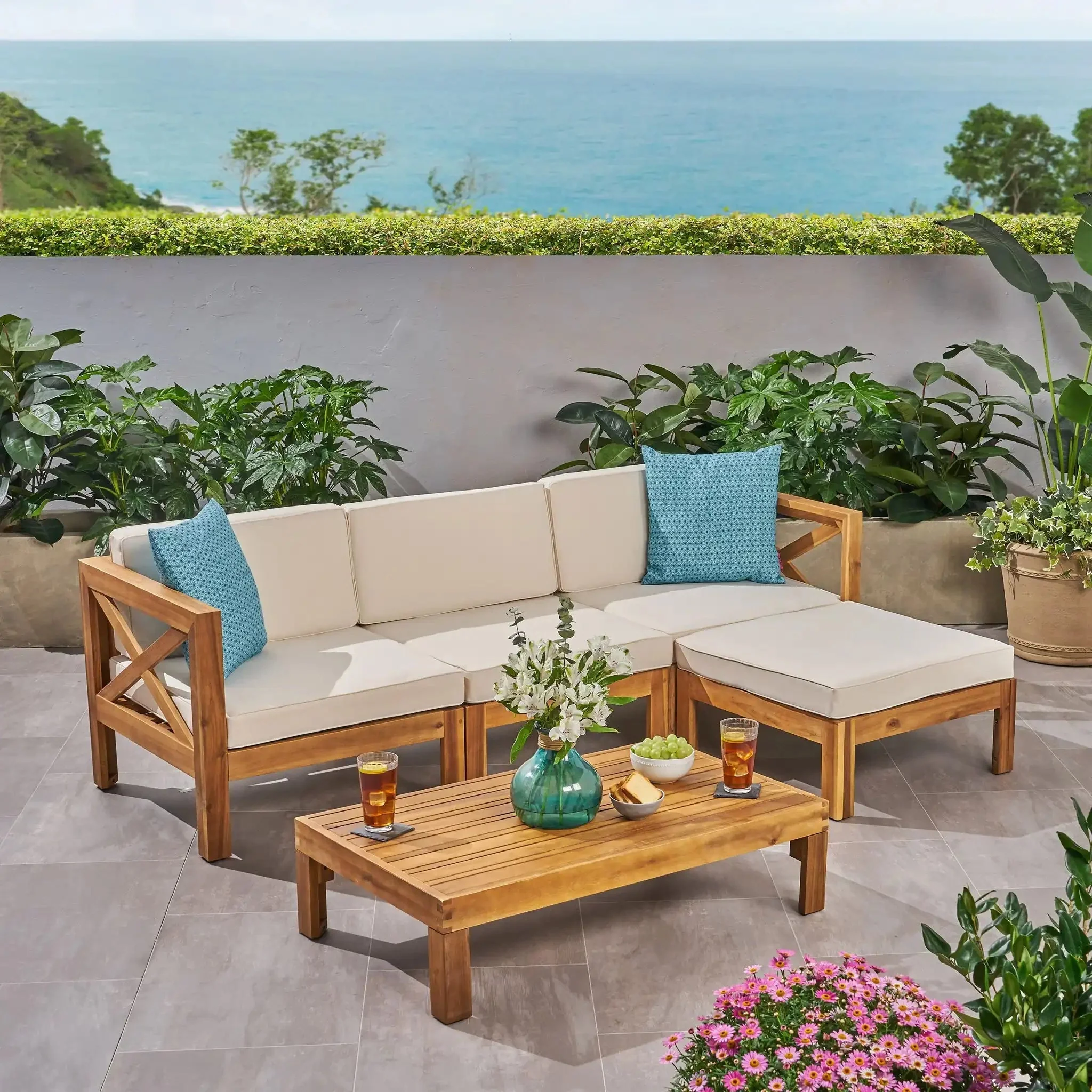 Alcove - L Shape Sofa Set - Image 6