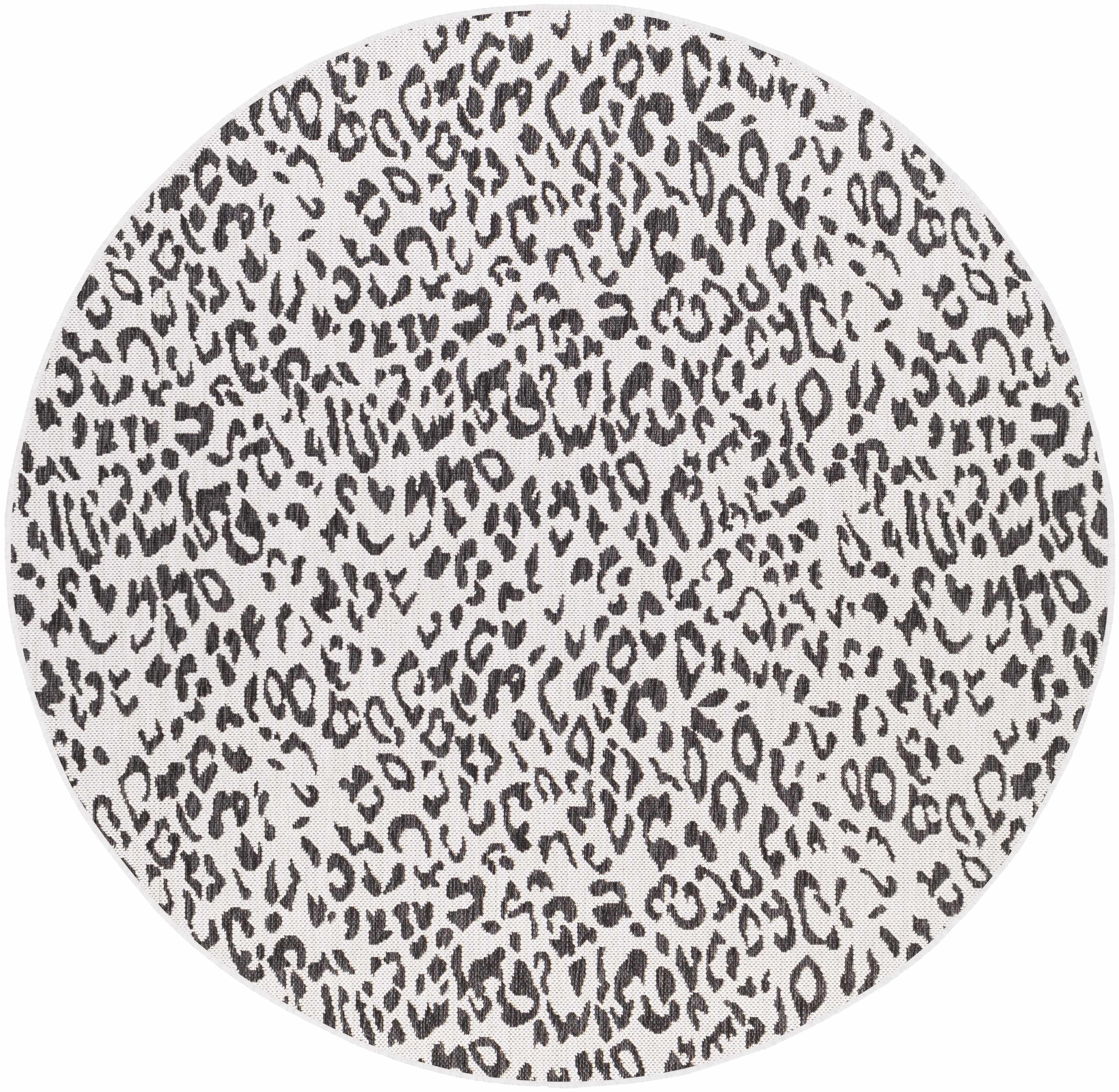 Alderbury White Leopard Print Rug - Image 14