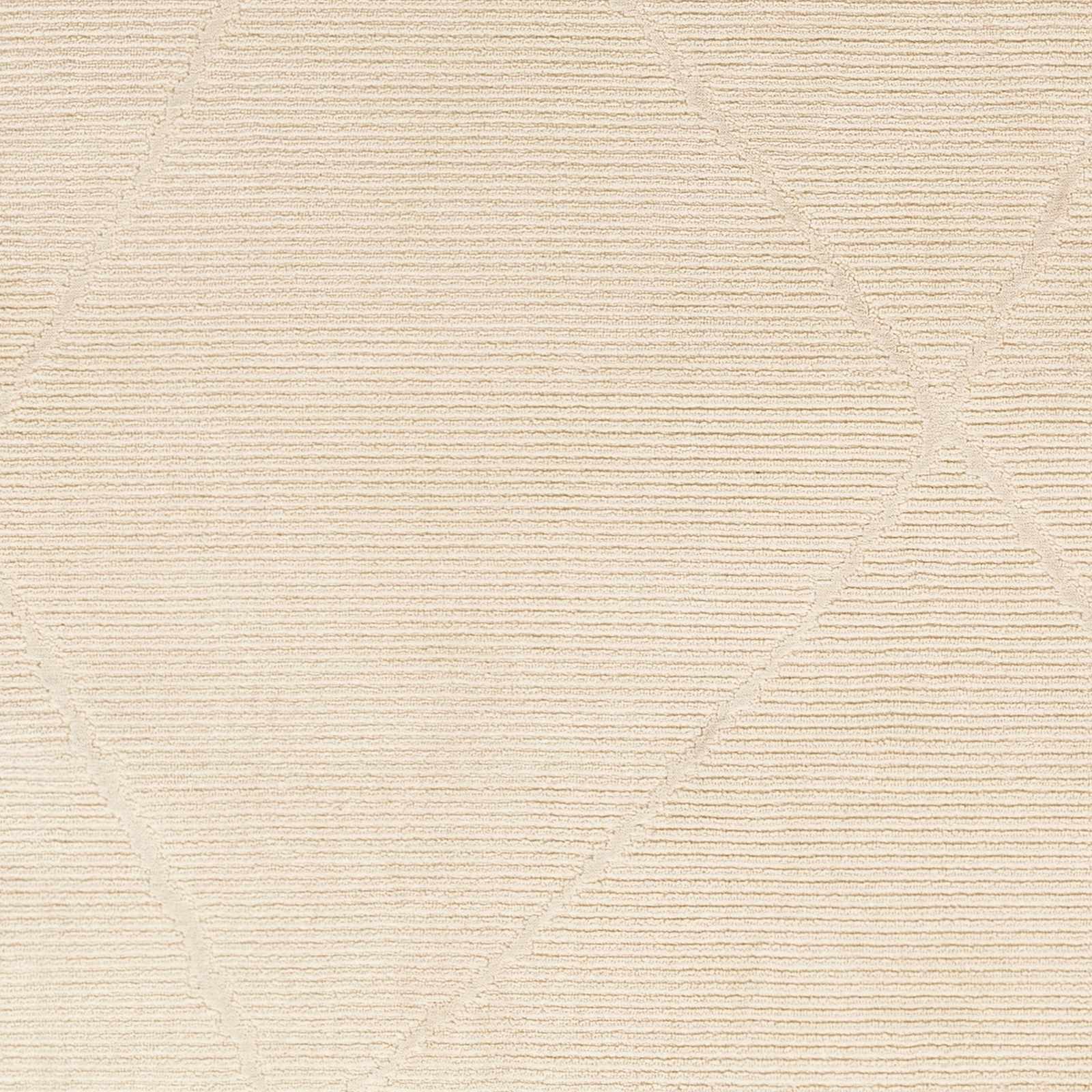 Aldis Cream Plush Textured Washable Rug - Image 3