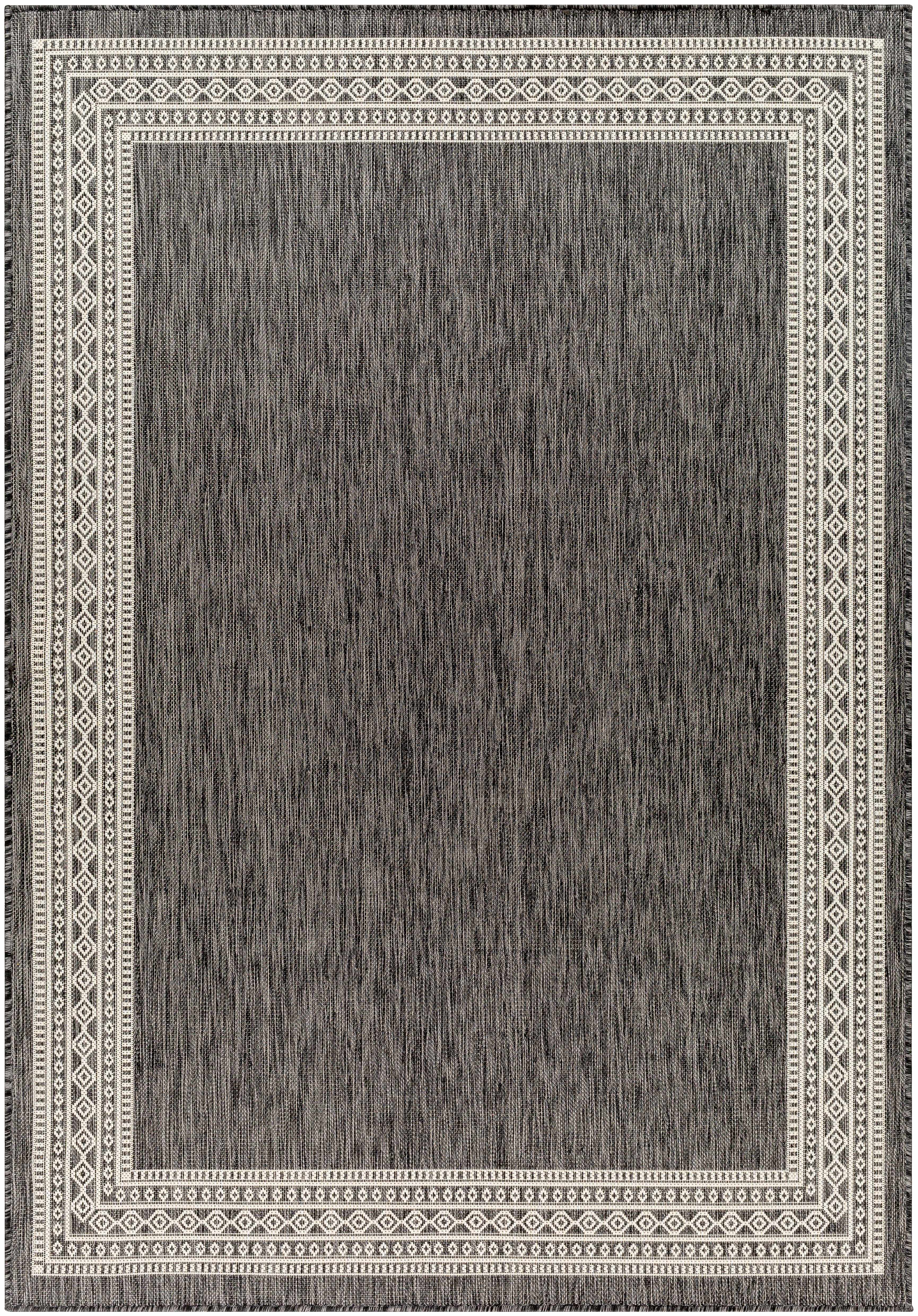 Aleli Black & White Area Rug - Promo