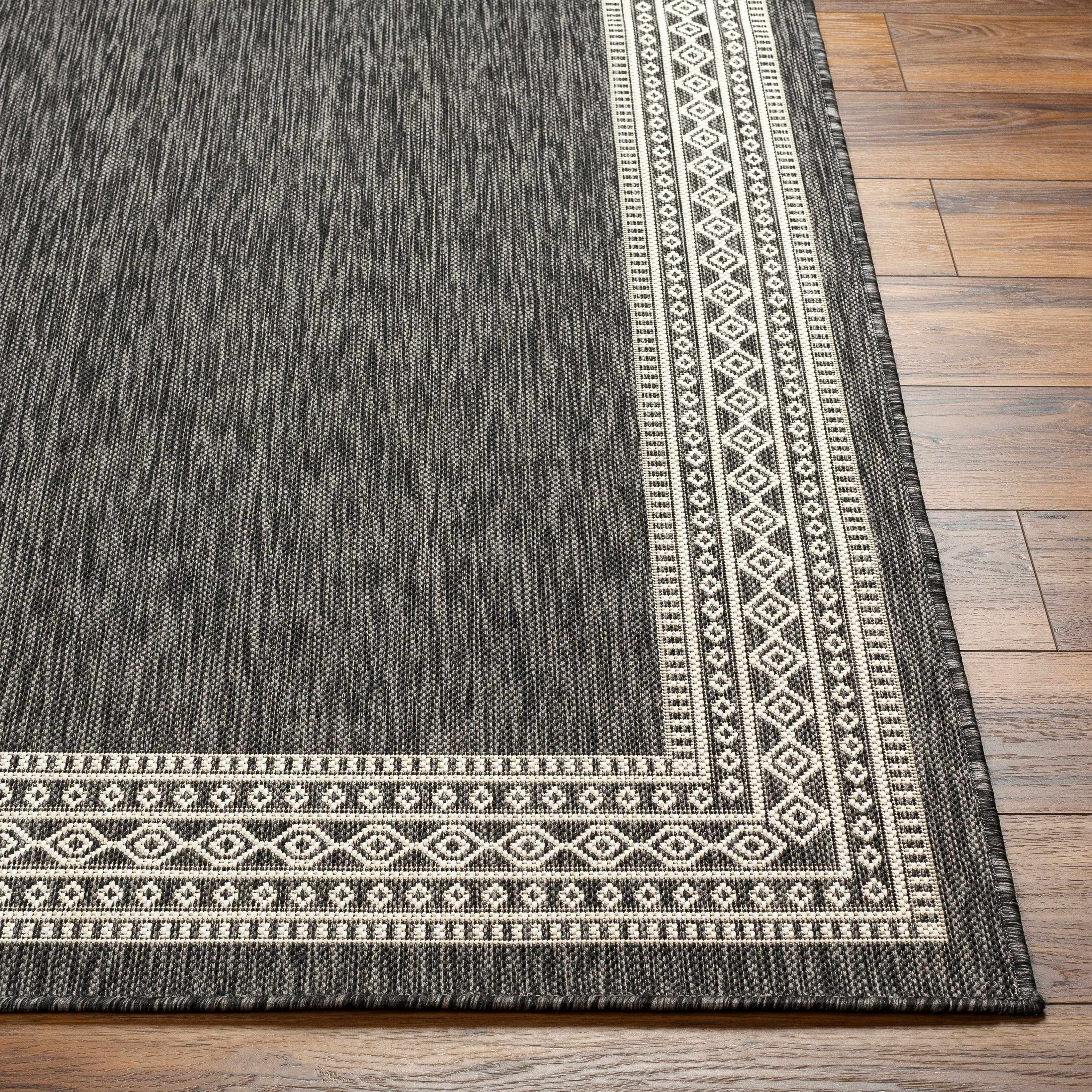 Aleli Black & White Area Rug - Promo - Image 2