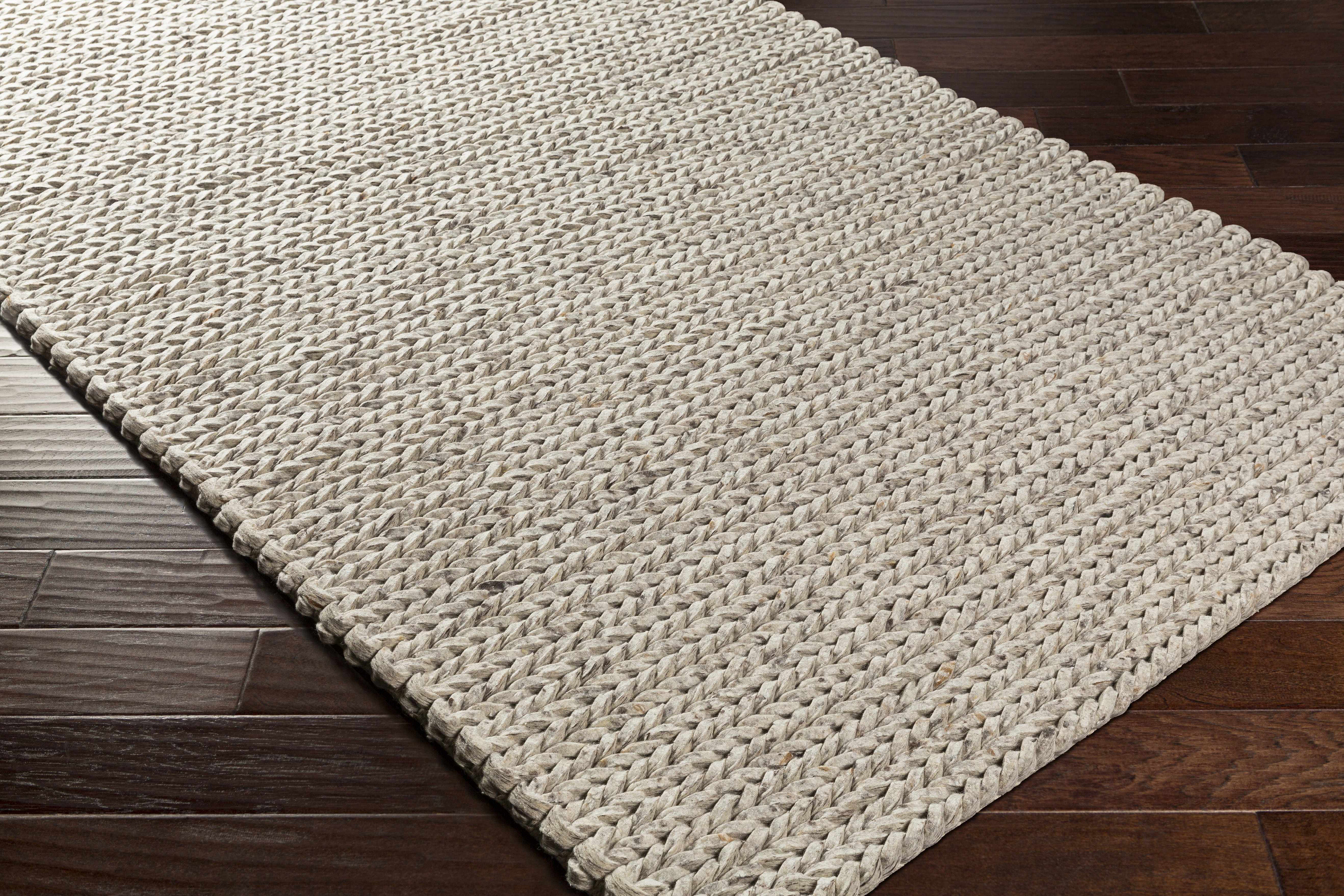 Alessandra Thick Woven Wool Rug - Clearance - Image 4