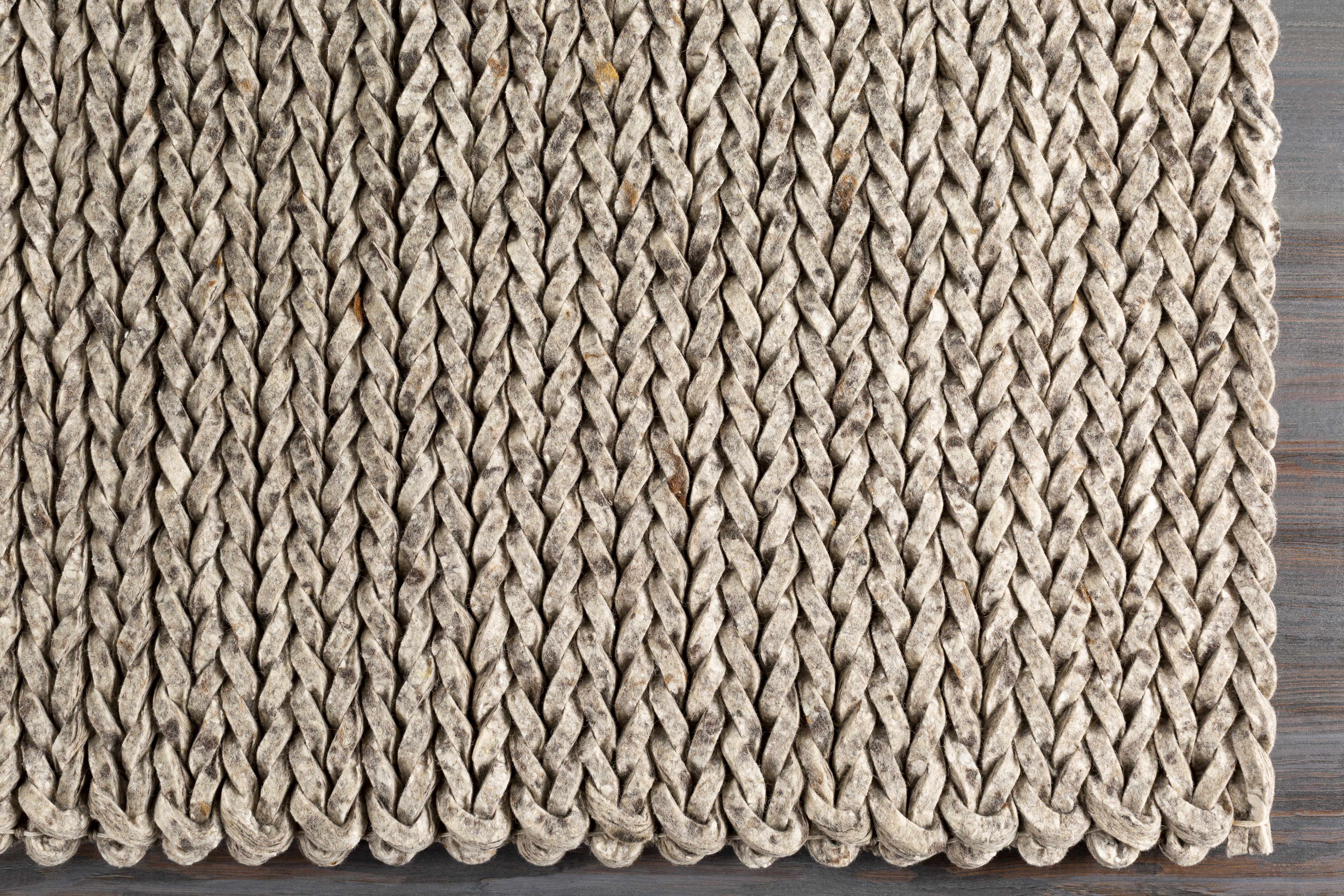 Alessandra Thick Woven Wool Rug - Clearance - Image 7