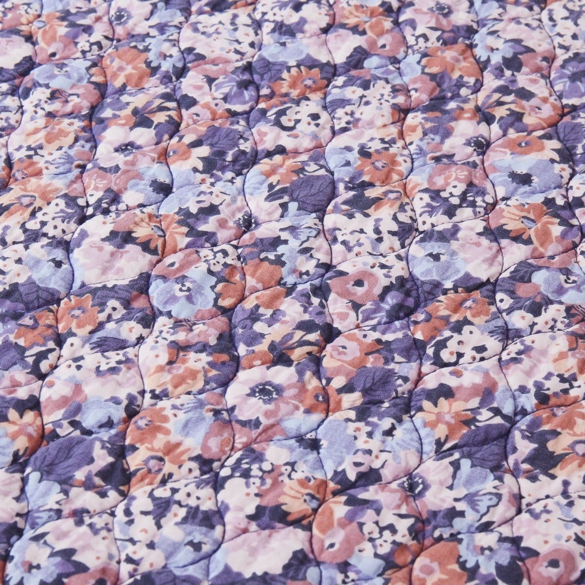 Alicia Camo Floral Cotton Quilt Set - Image 13