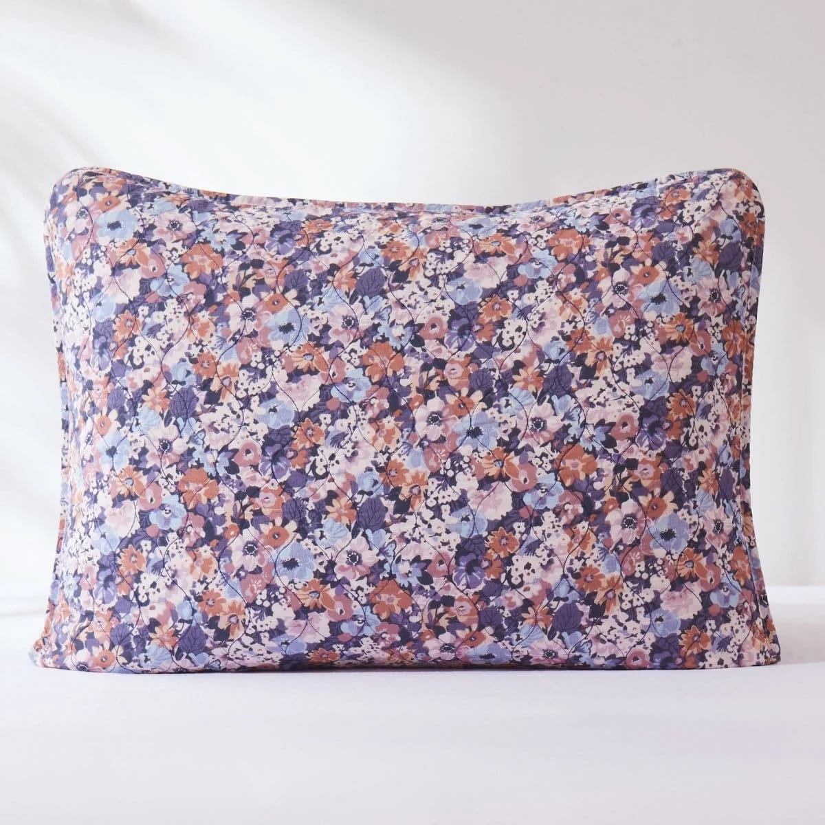 Alicia Camo Floral Cotton Quilt Set - Image 7