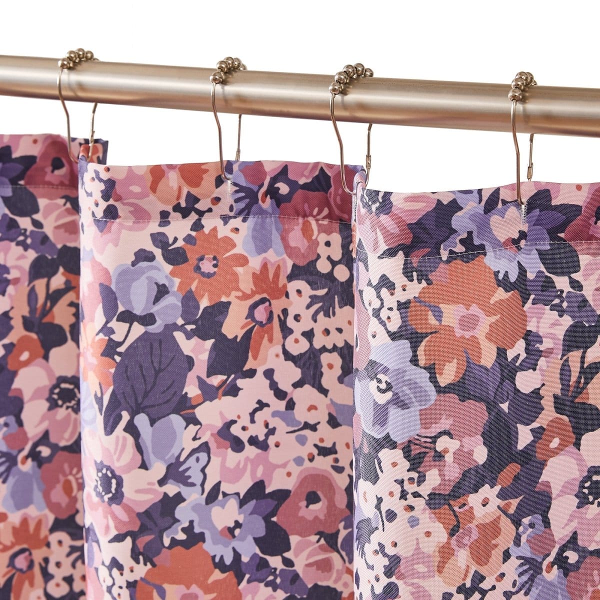 Alicia Camo Floral Shower Curtain - Image 2