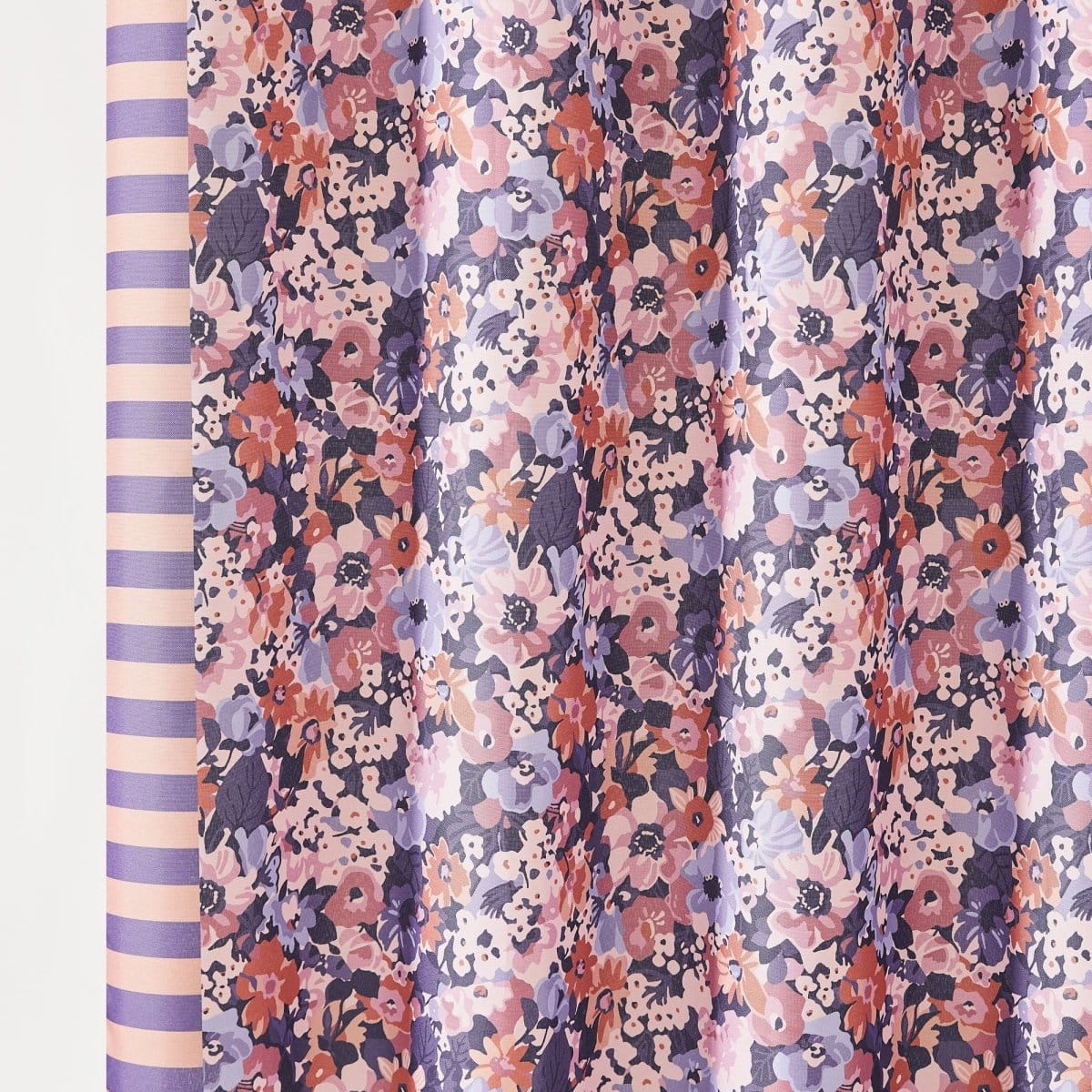 Alicia Camo Floral Shower Curtain - Image 4