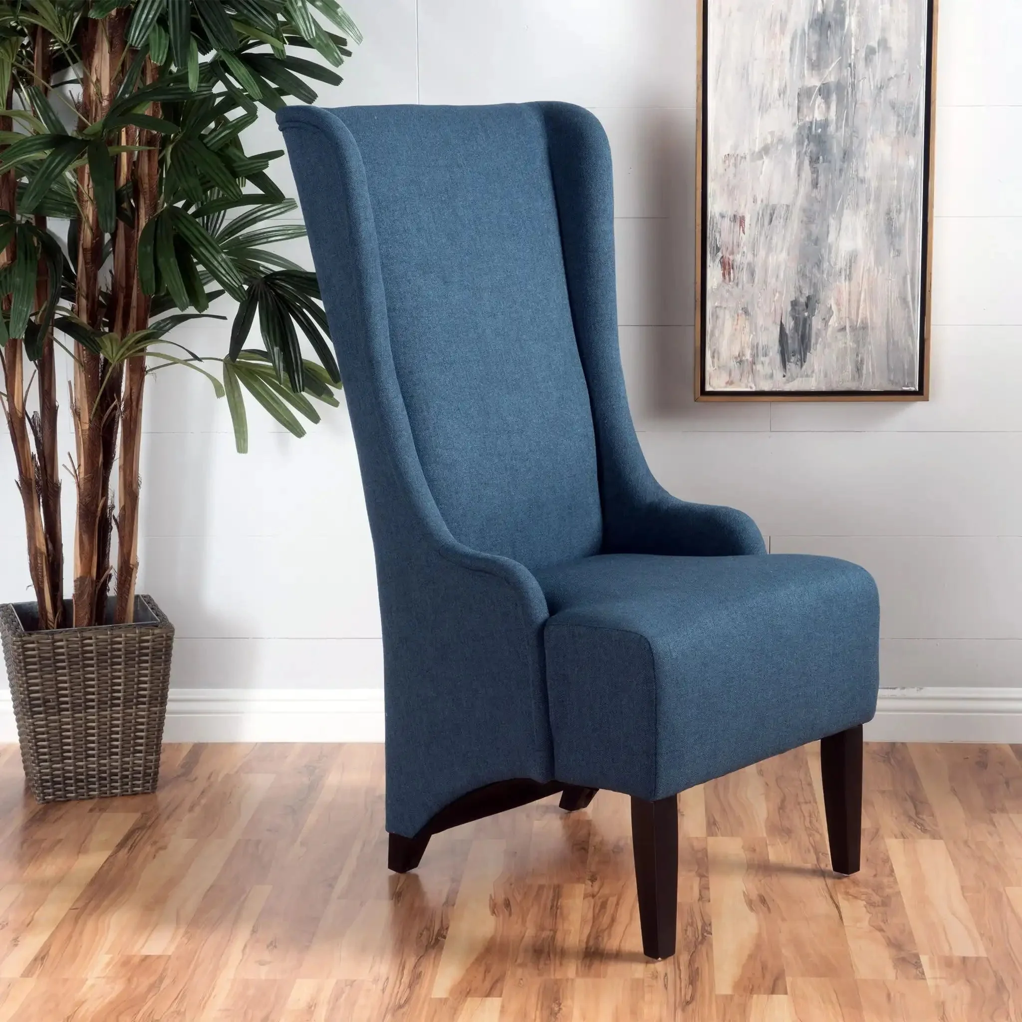 Alight Upholstered Dining Chair With High Back And Birch Wood Legs (Set of 2) - Image 13