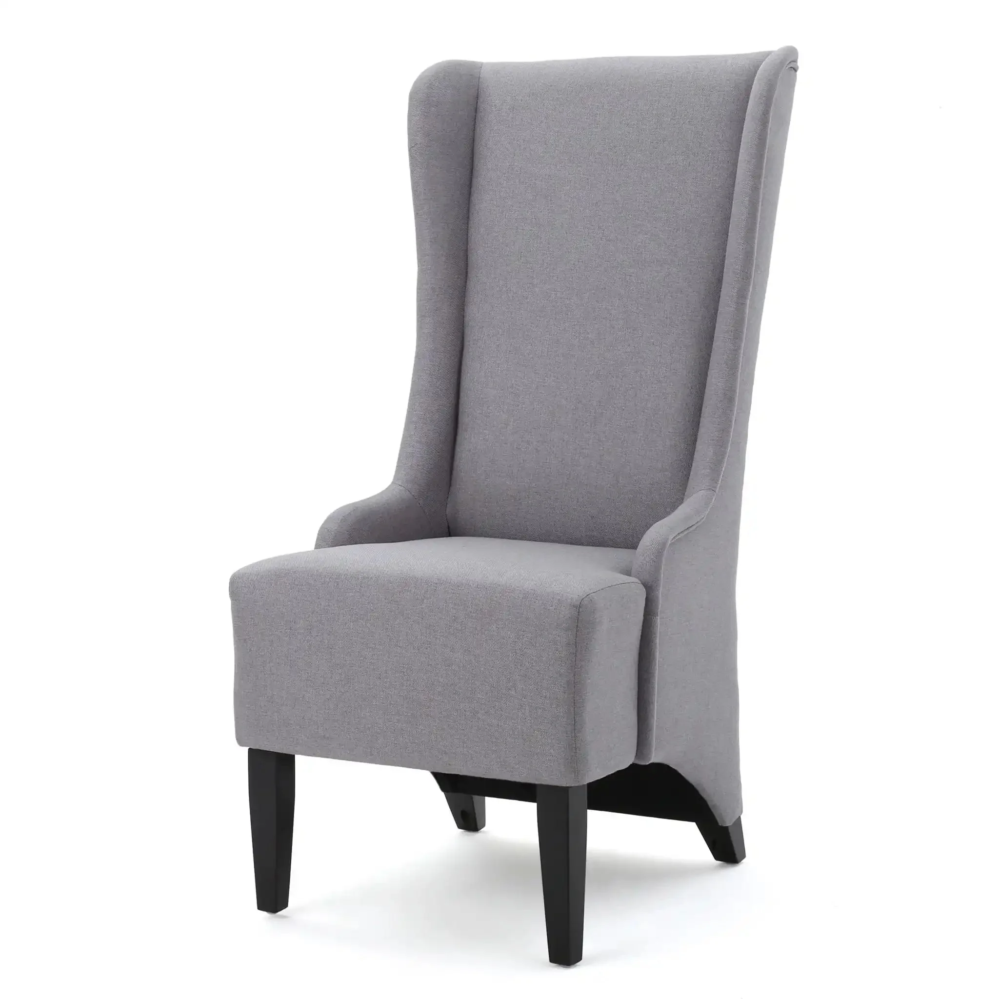 Alight Upholstered Dining Chair With High Back And Birch Wood Legs (Set of 2) - Image 4