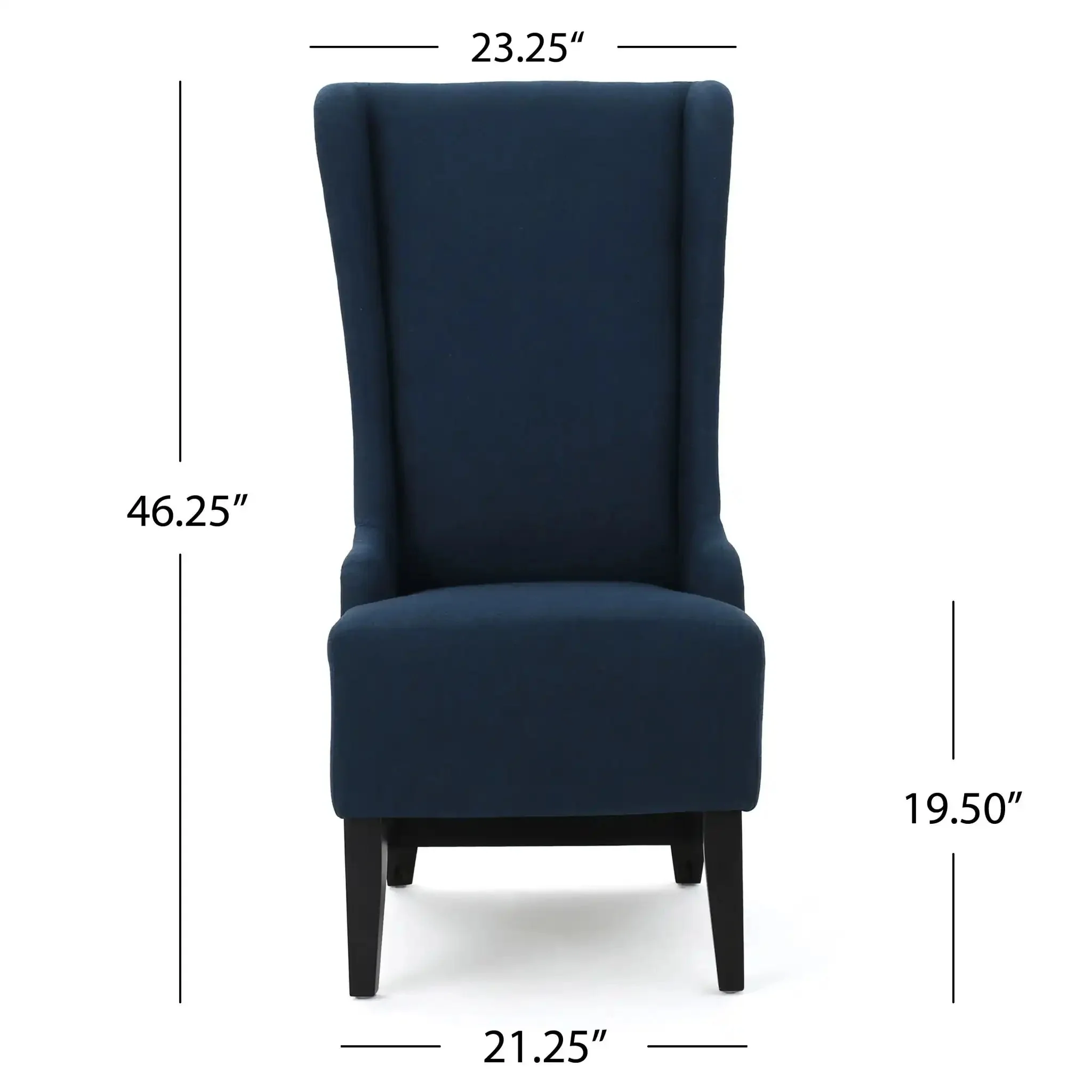 Alight Upholstered Dining Chair With High Back And Birch Wood Legs (Set of 2) - Image 7