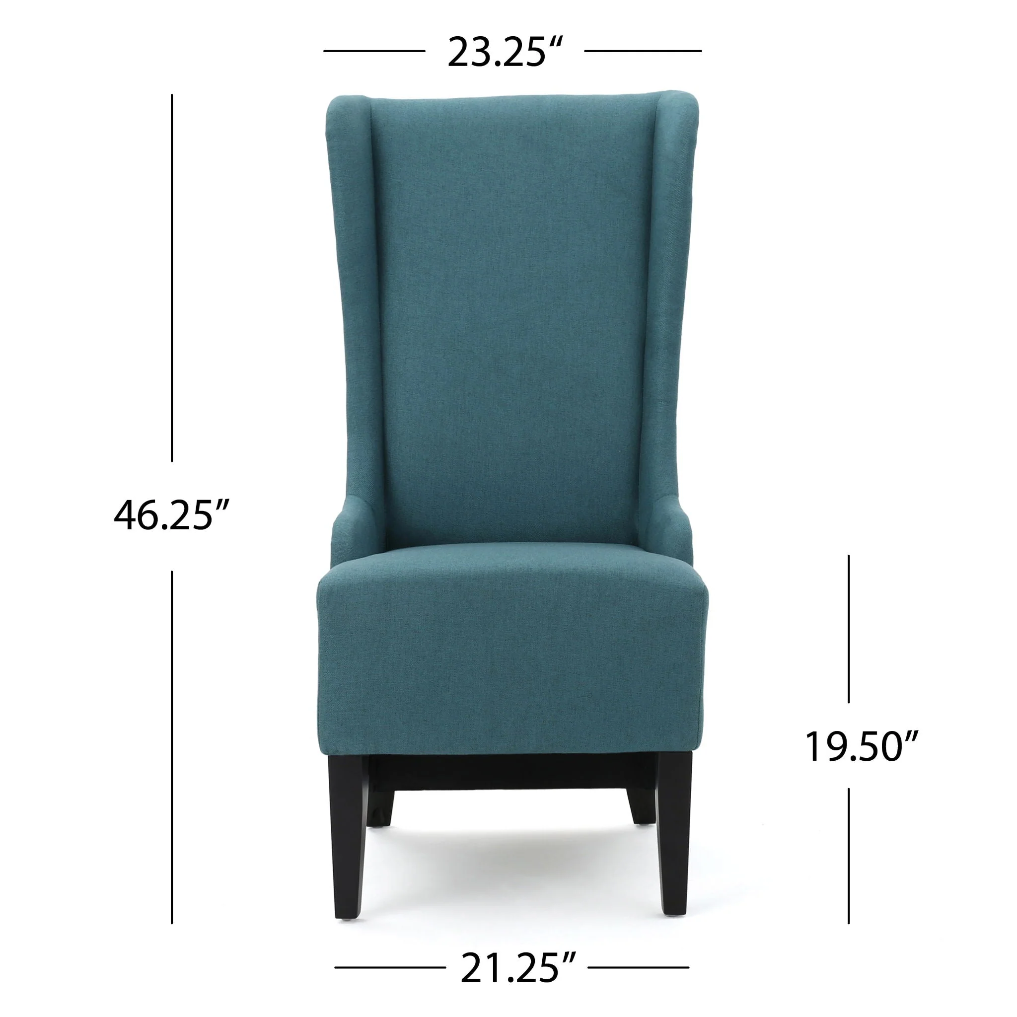 Alight Upholstered Dining Chair With High Back And Birch Wood Legs (Set of 2) - Image 8