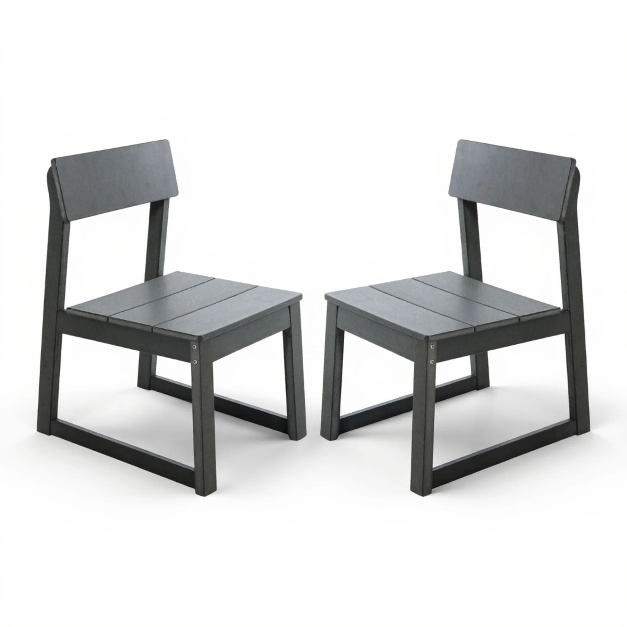 All Weather Patio Dining Chairs (Set of 2) - Image 2
