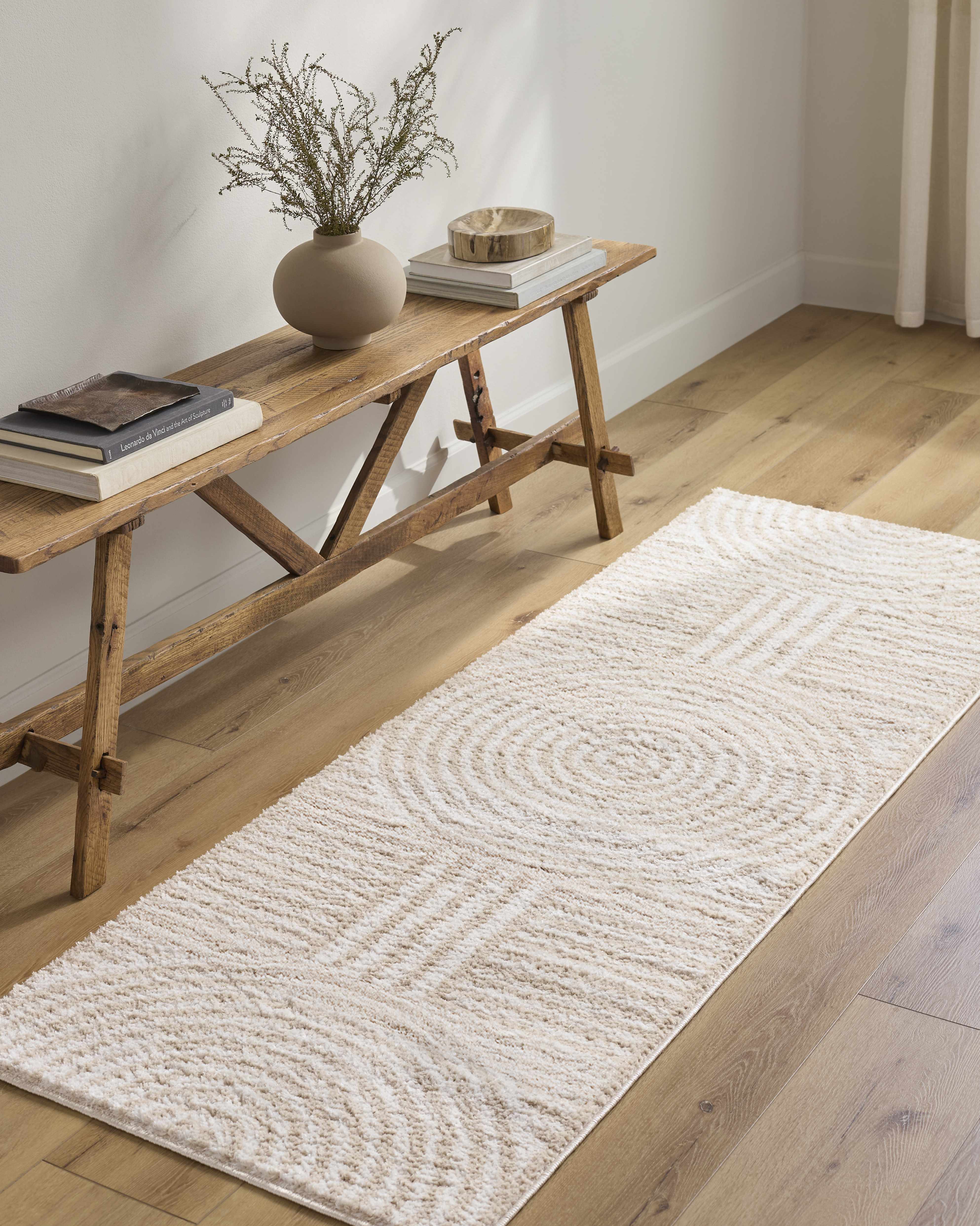 Allard Beige Washable Area Rug - Image 12