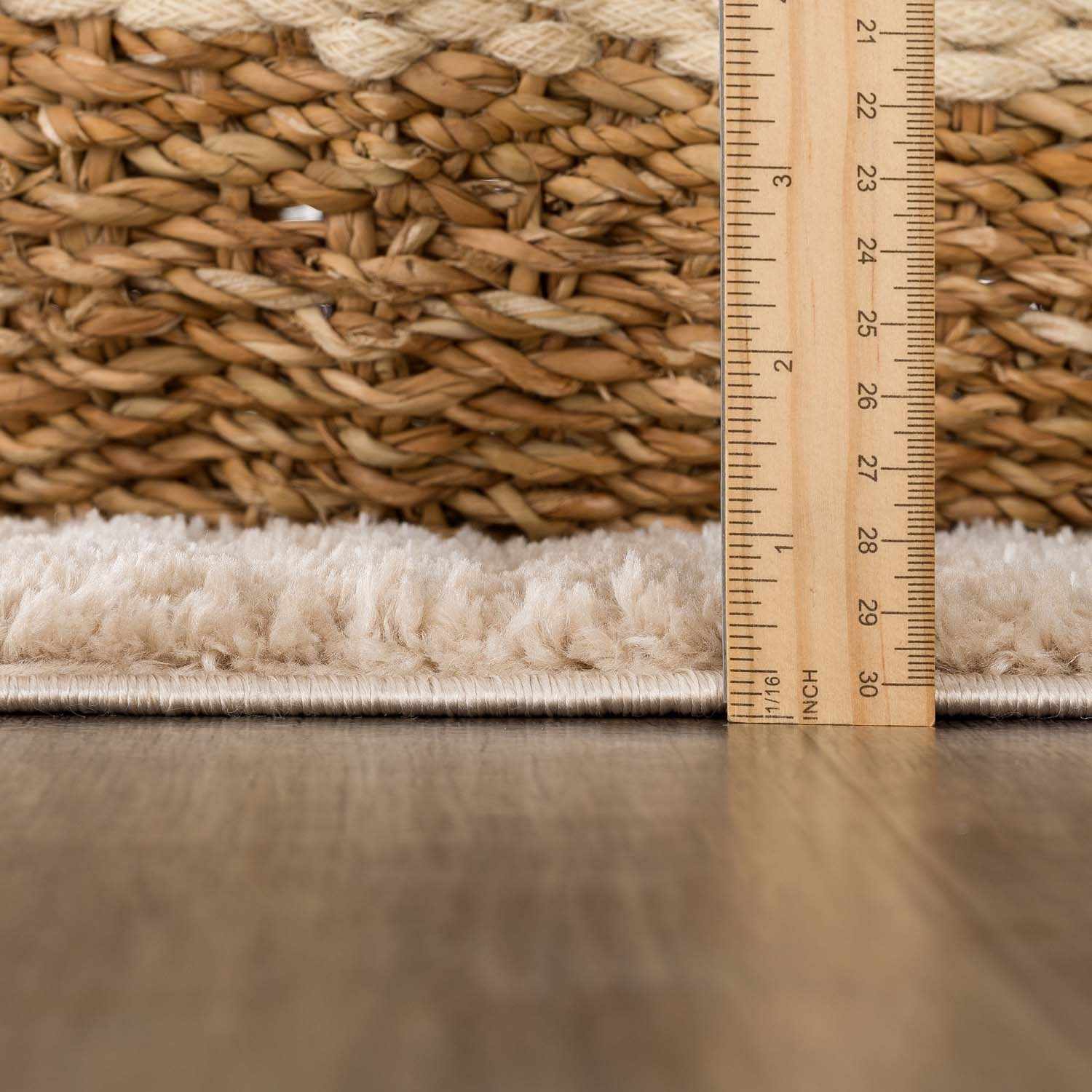 Allard Beige Washable Area Rug - Image 9