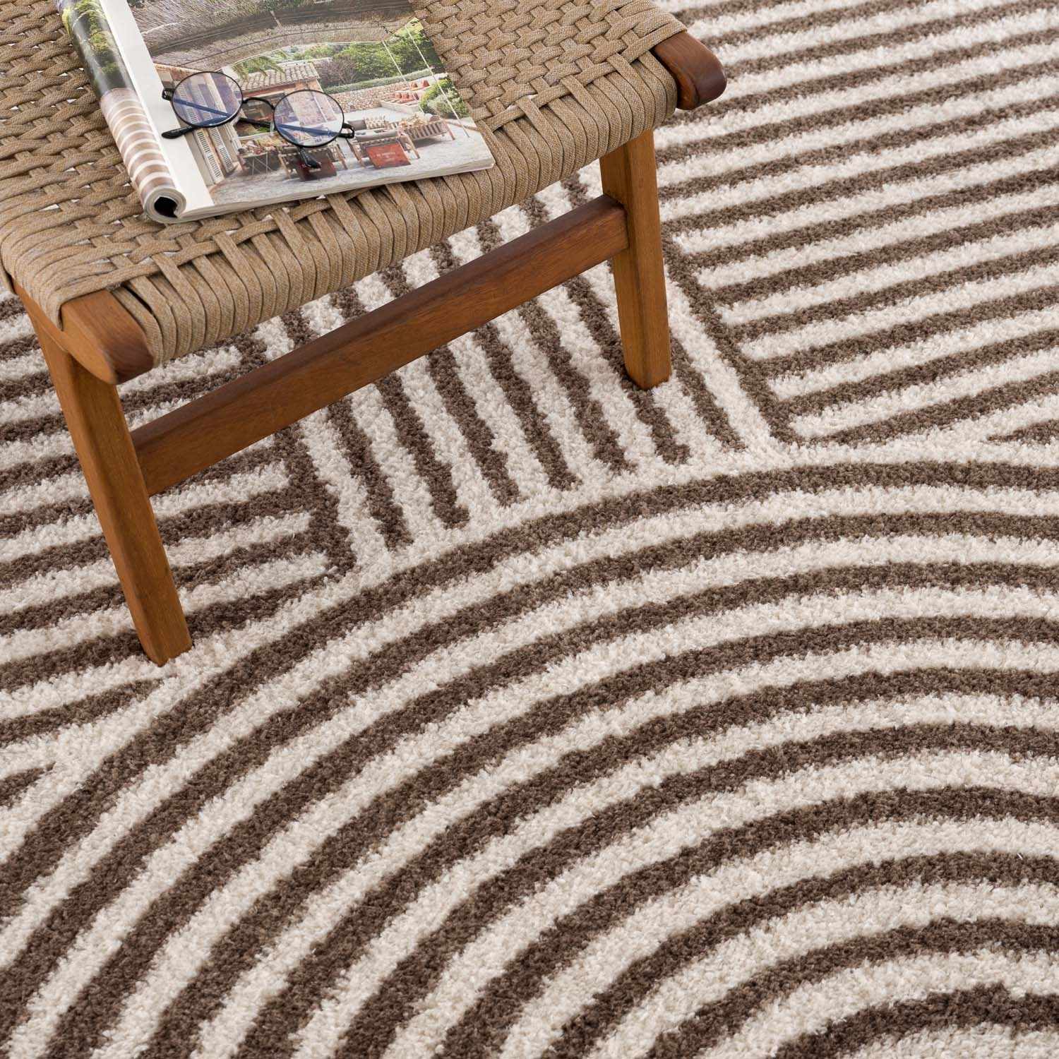 Allard Brown Washable Area Rug - Image 10