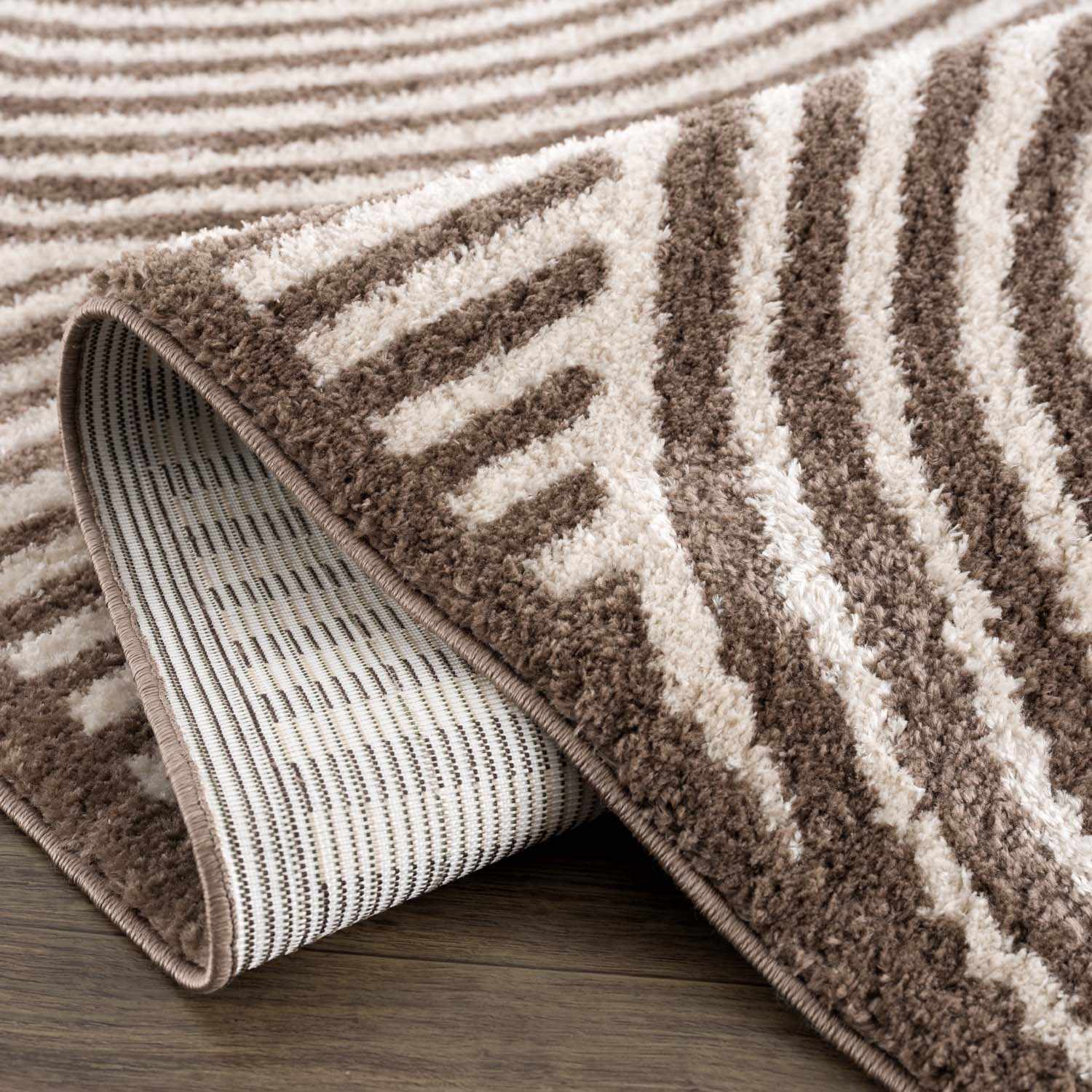 Allard Brown Washable Area Rug - Image 6