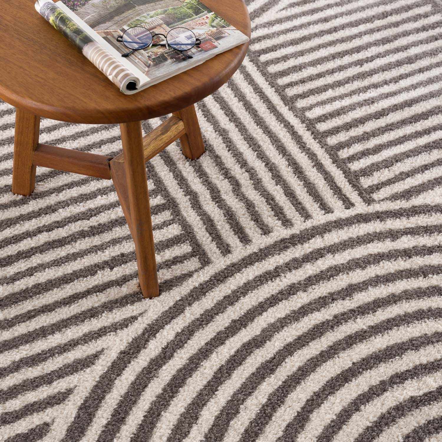 Allard Charcoal  Washable Area Rug - Image 10