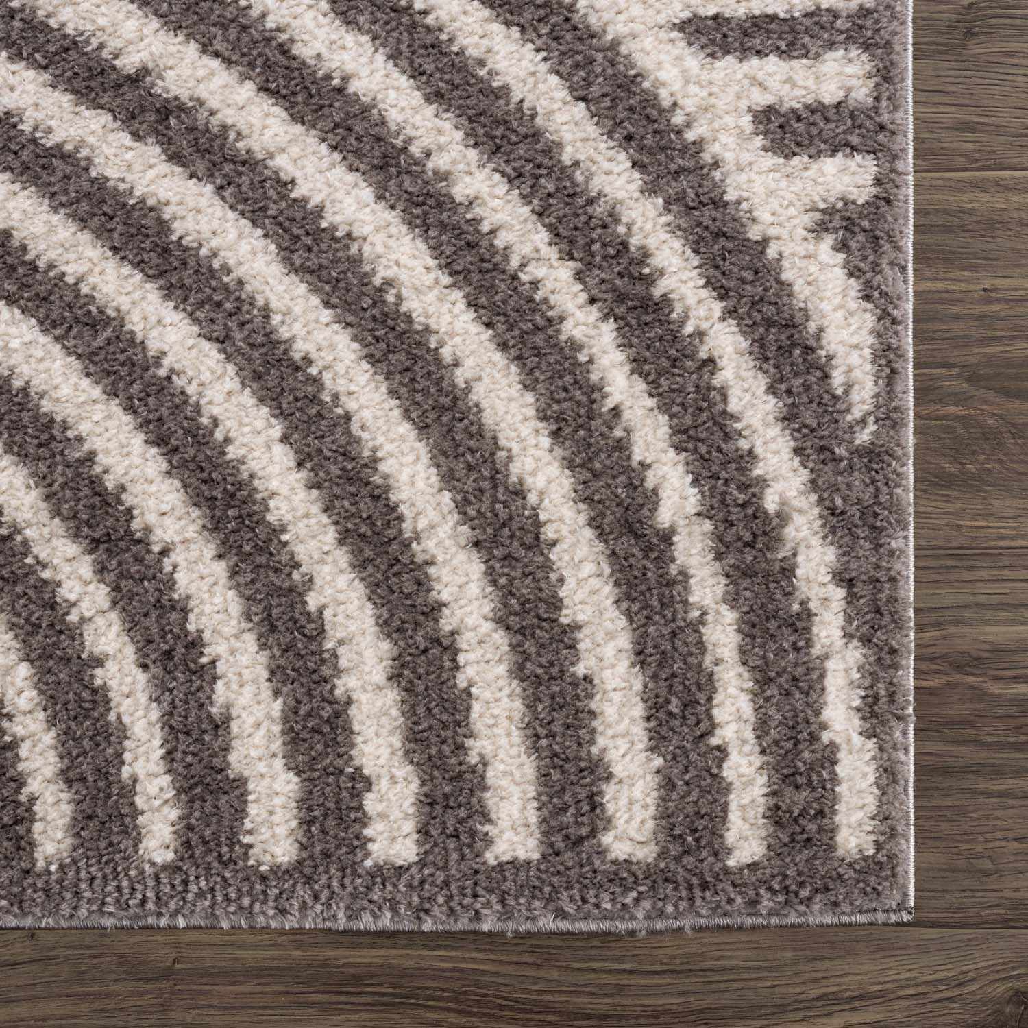 Allard Charcoal  Washable Area Rug - Image 4