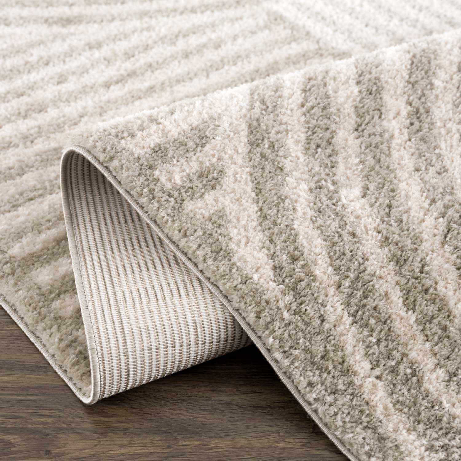Allard Gray Washable Area Rug - Image 10