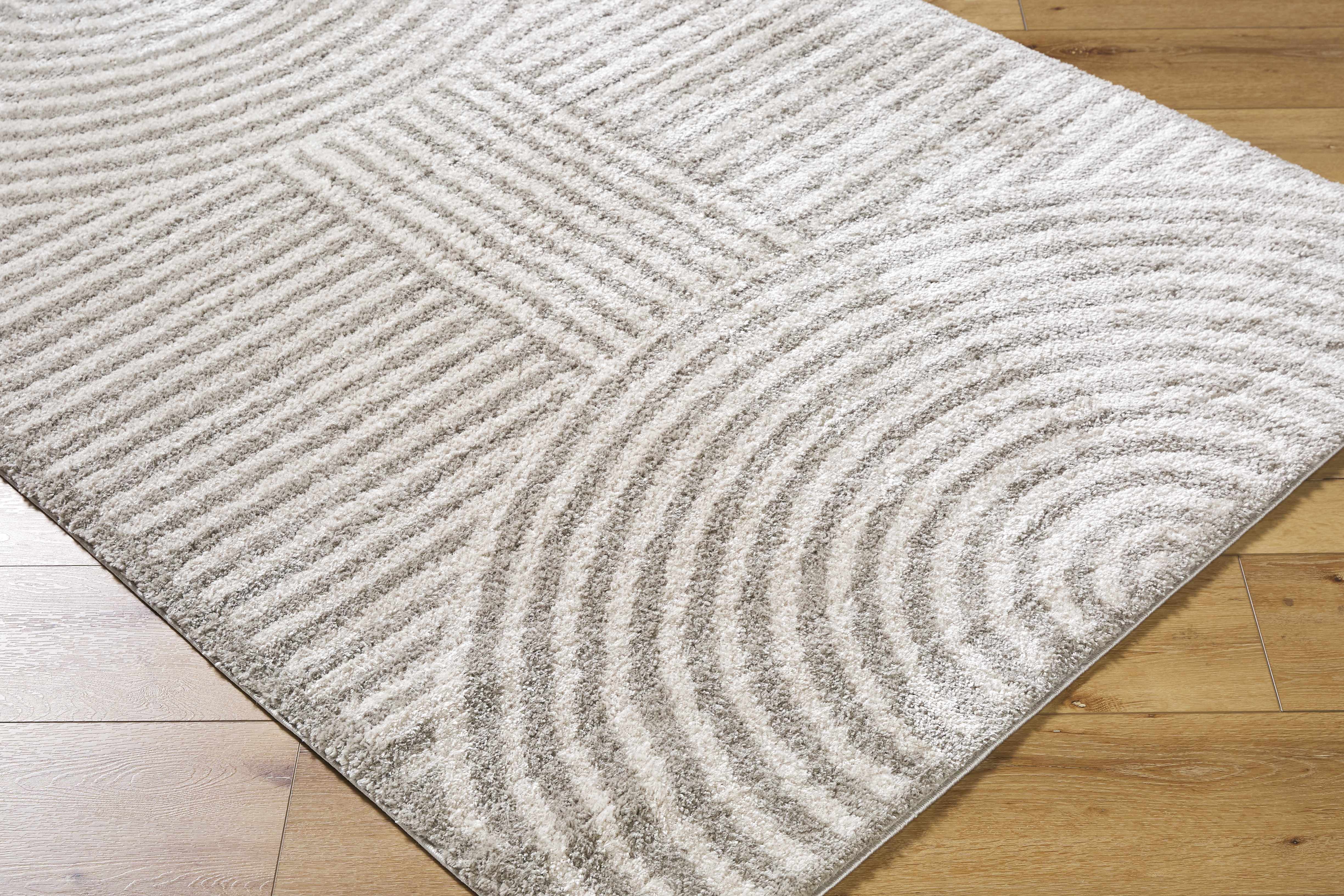 Allard Gray Washable Area Rug - Image 4