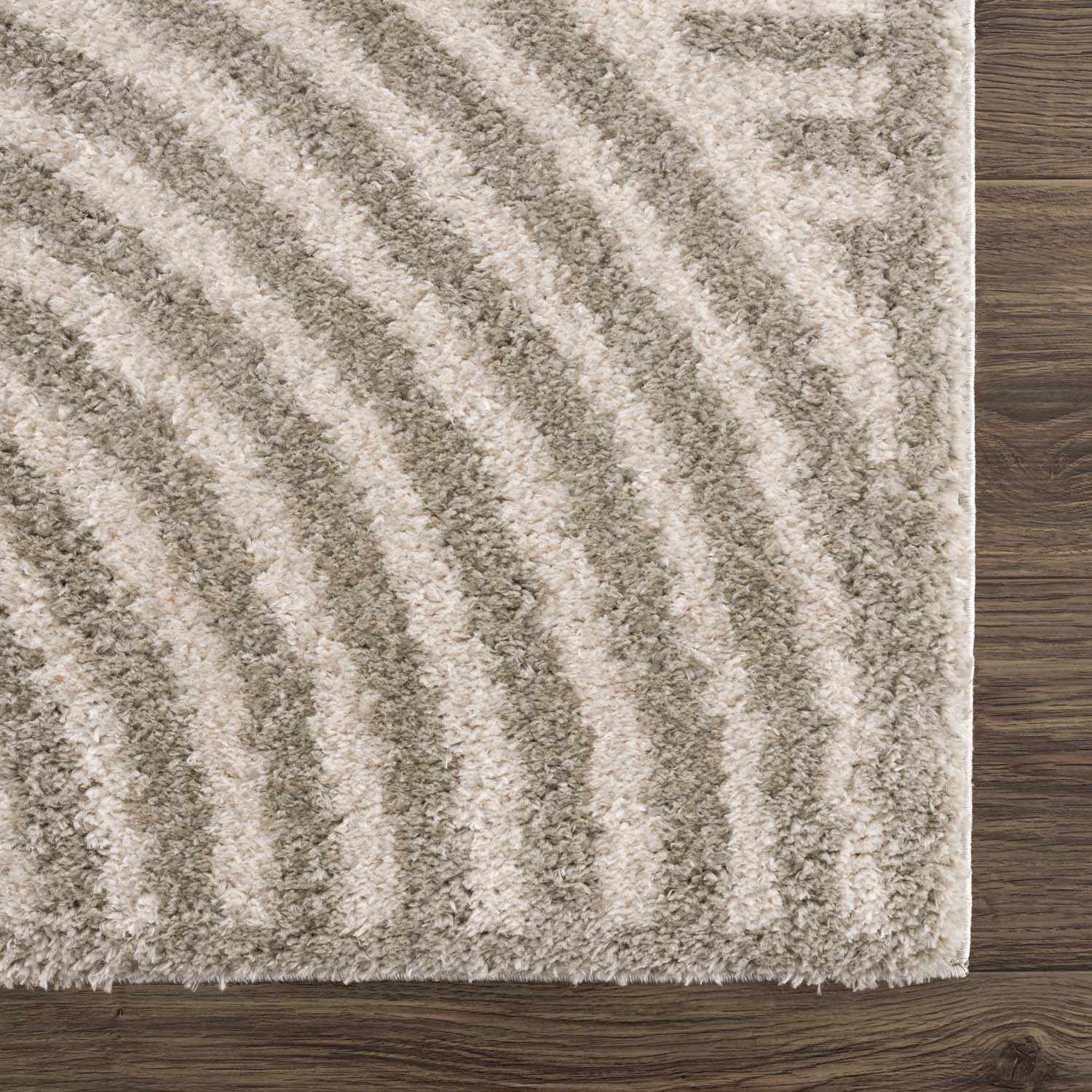 Allard Gray Washable Area Rug - Image 6