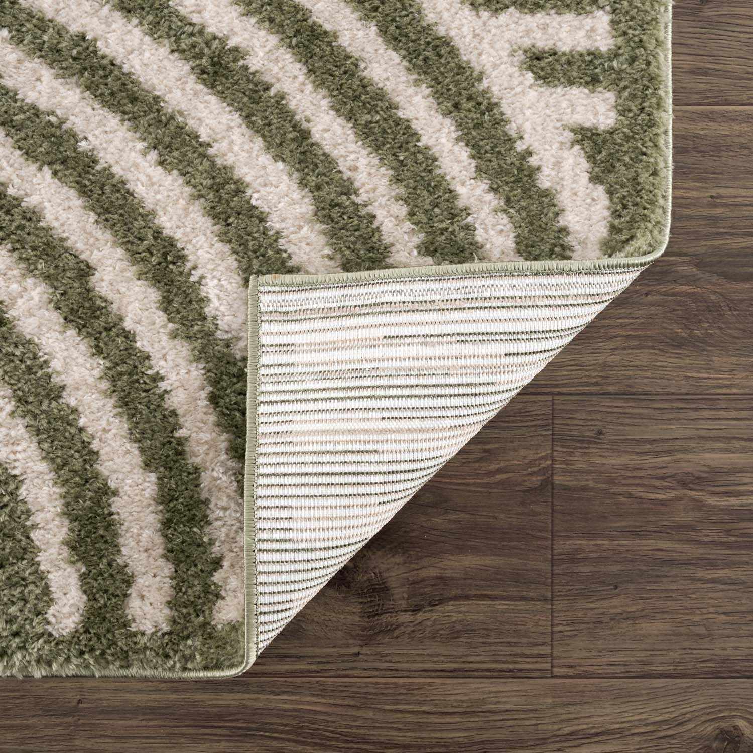 Allard Green Washable Area Rug - Image 4