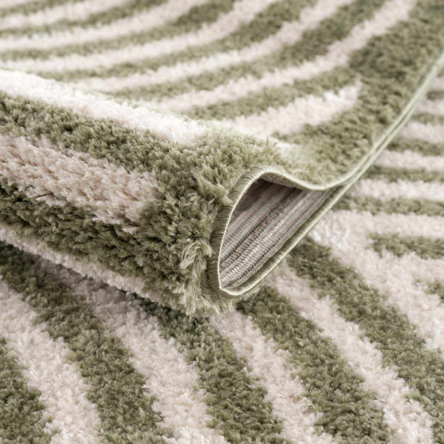 Allard Green Washable Area Rug - Image 8