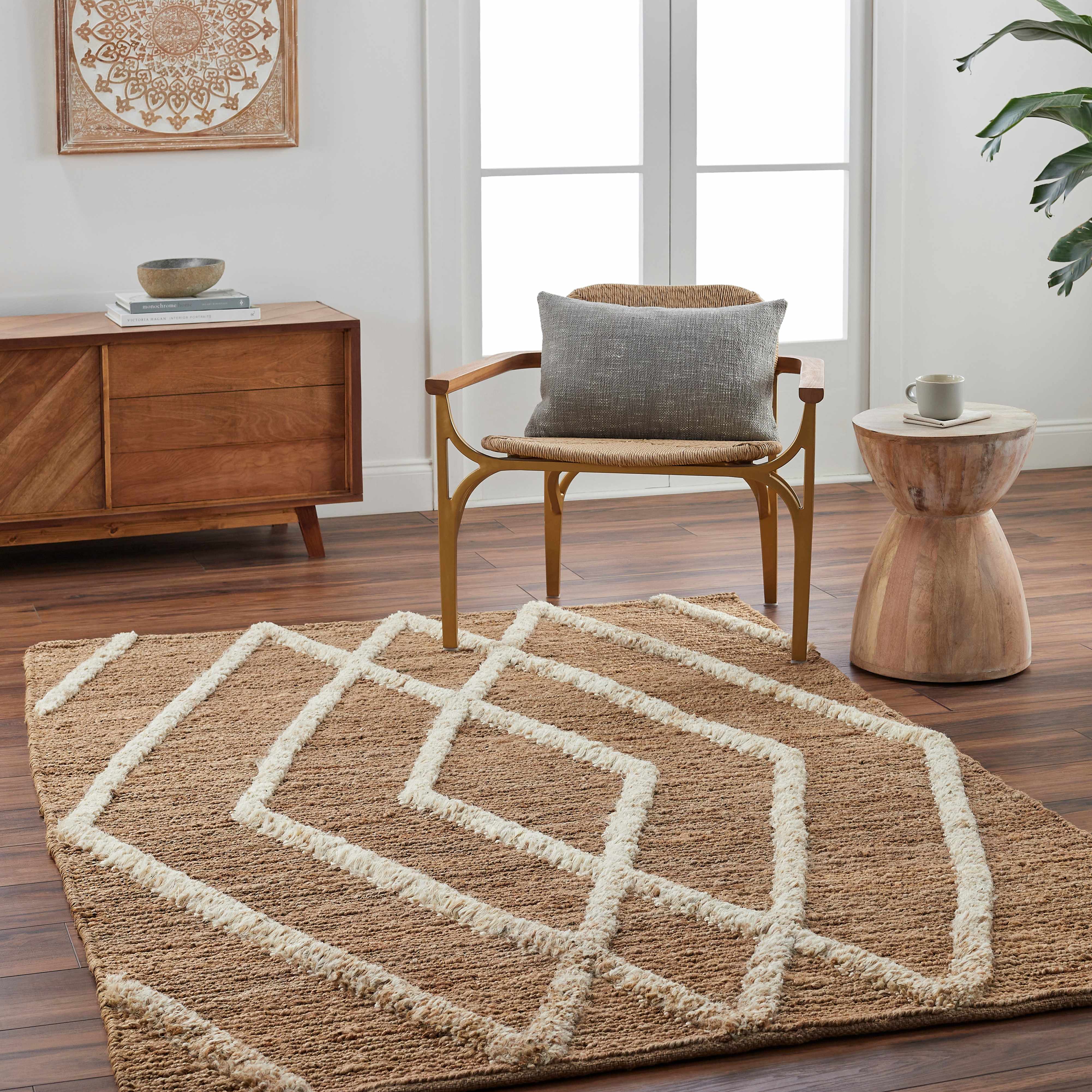 Allie Textured Jute Rug - Clearance - Image 2