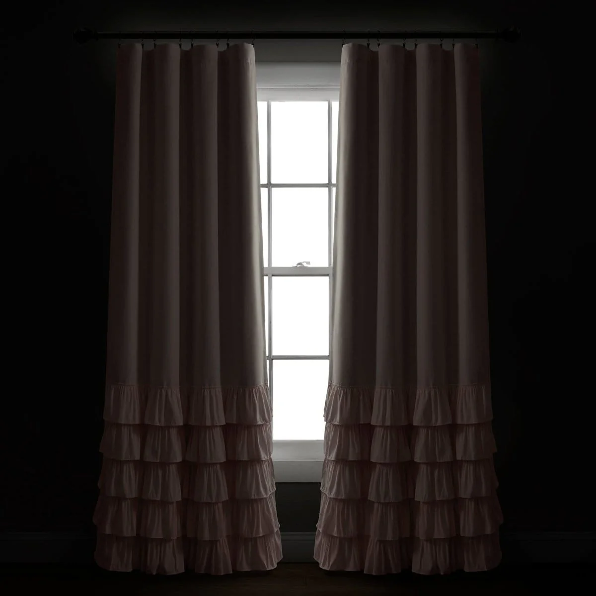 Allison Ruffle 100% Blackout Window Curtain Panel - Image 27