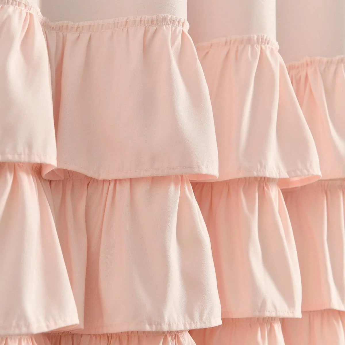 Allison Ruffle 100% Blackout Window Curtain Panel - Image 7