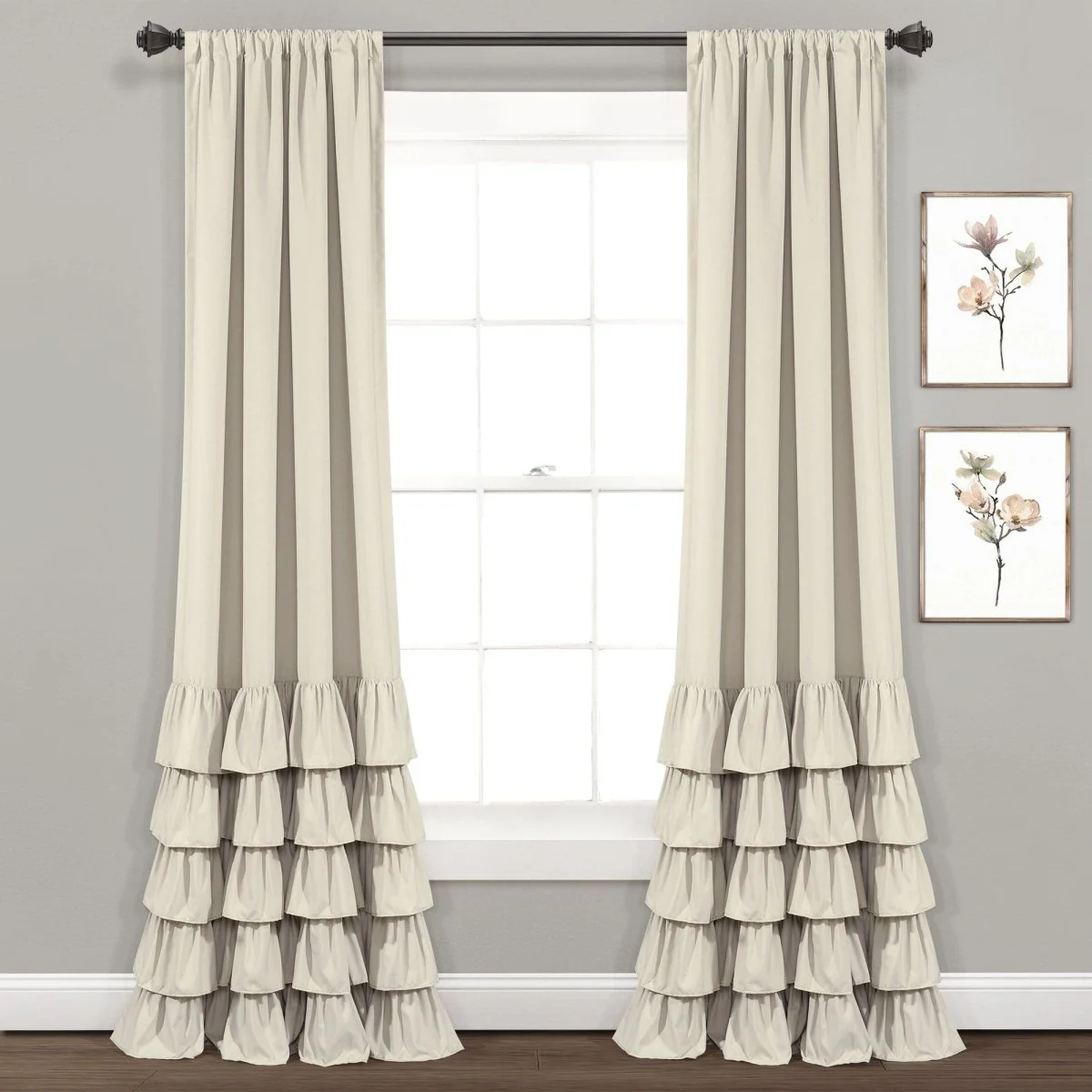 Allison Ruffle Curtain Set - Image 10