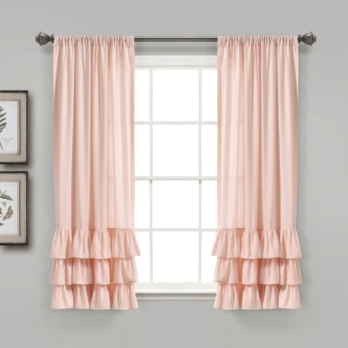 Allison Ruffle Curtain Set - Image 6